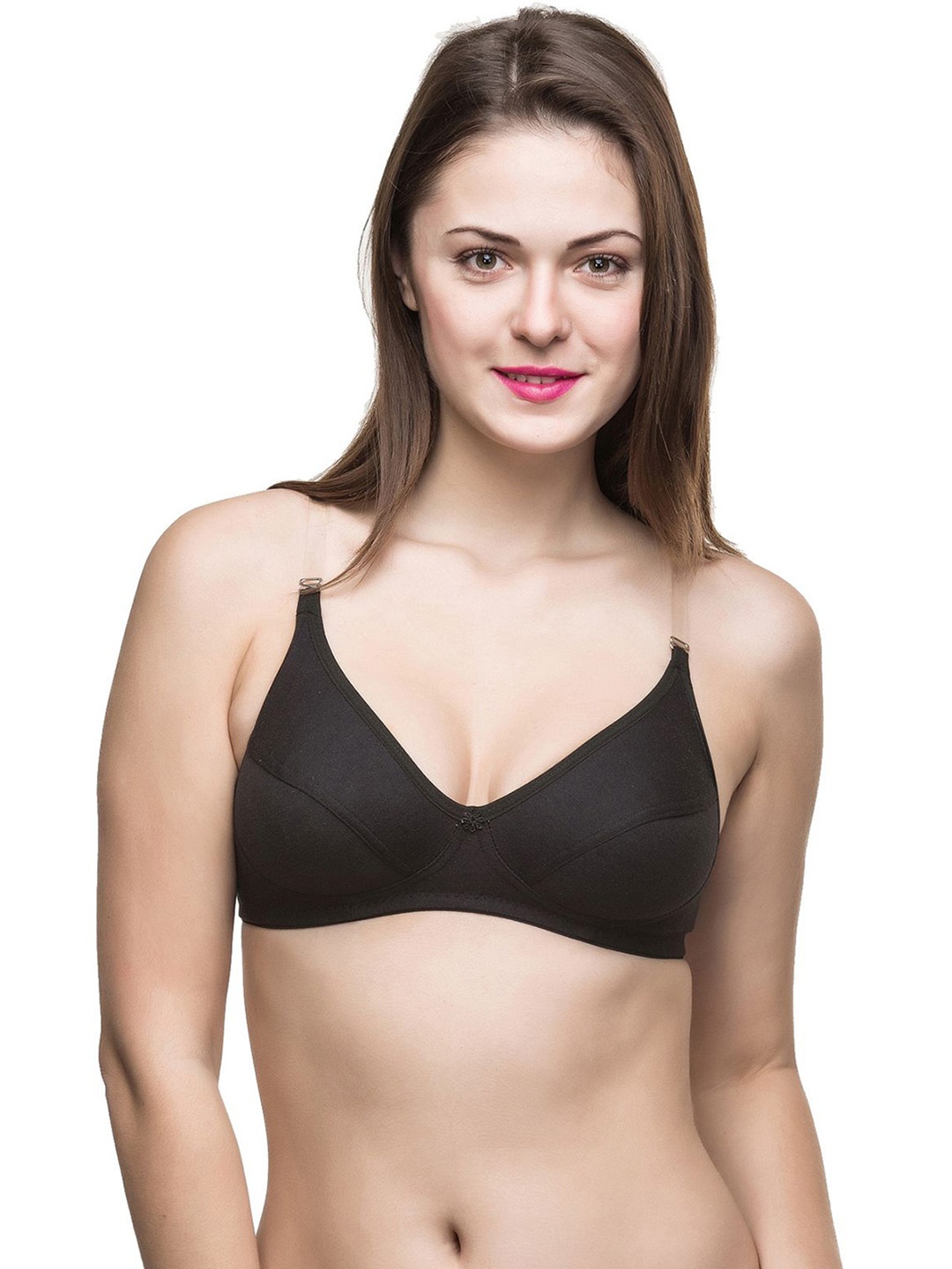 

Docare Full Coverage Everyday Bra All Day Comfort, Black