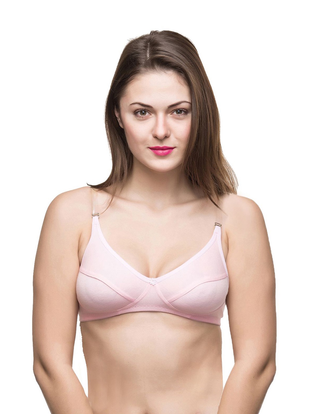 

Docare Full Coverage Non Padded All Day Comfort Bra, Pink