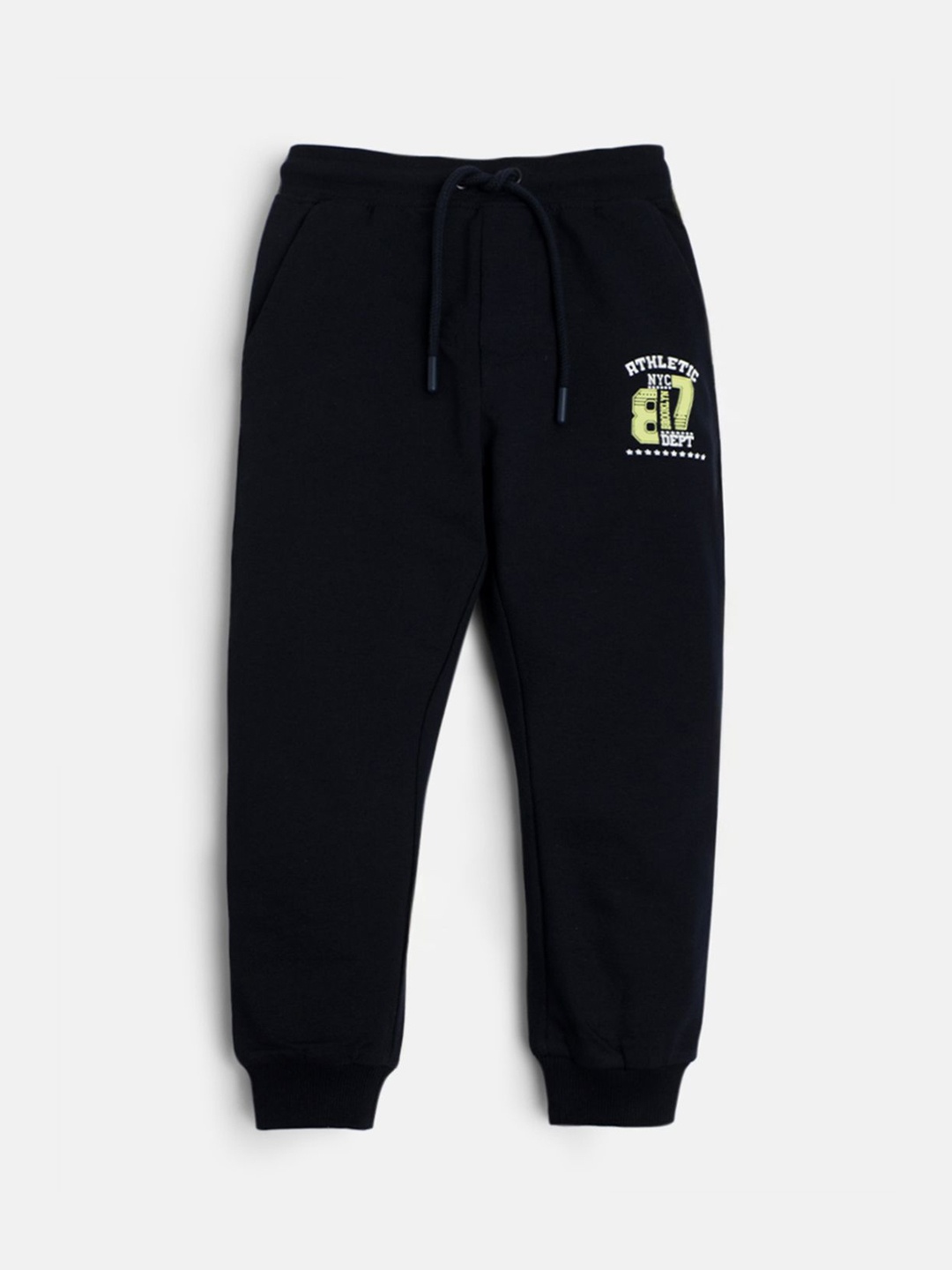 

R&B Boys Cotton Joggers, Blue