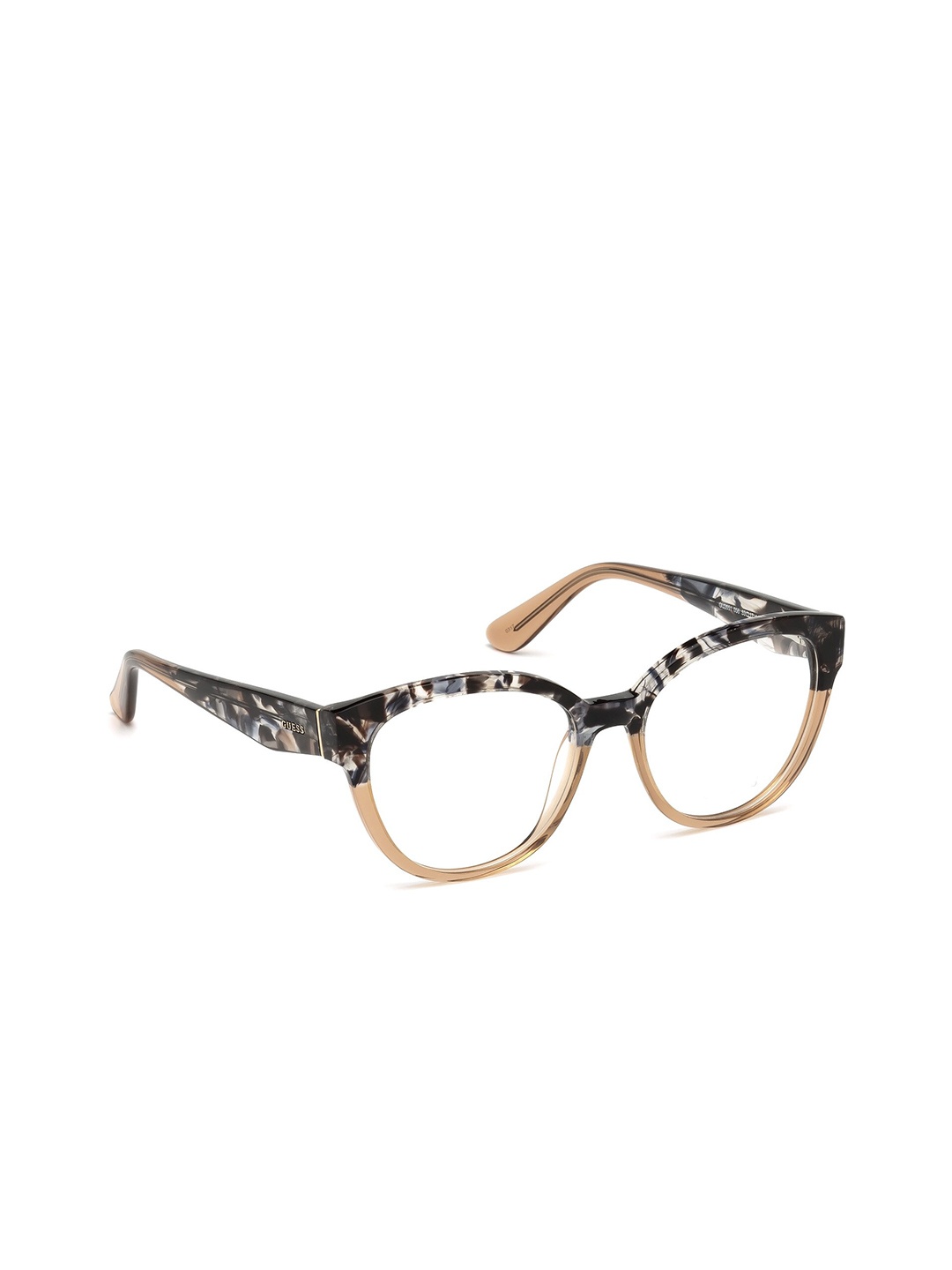 

GUESS Women Abstract Full Rim Oversized Frames, White