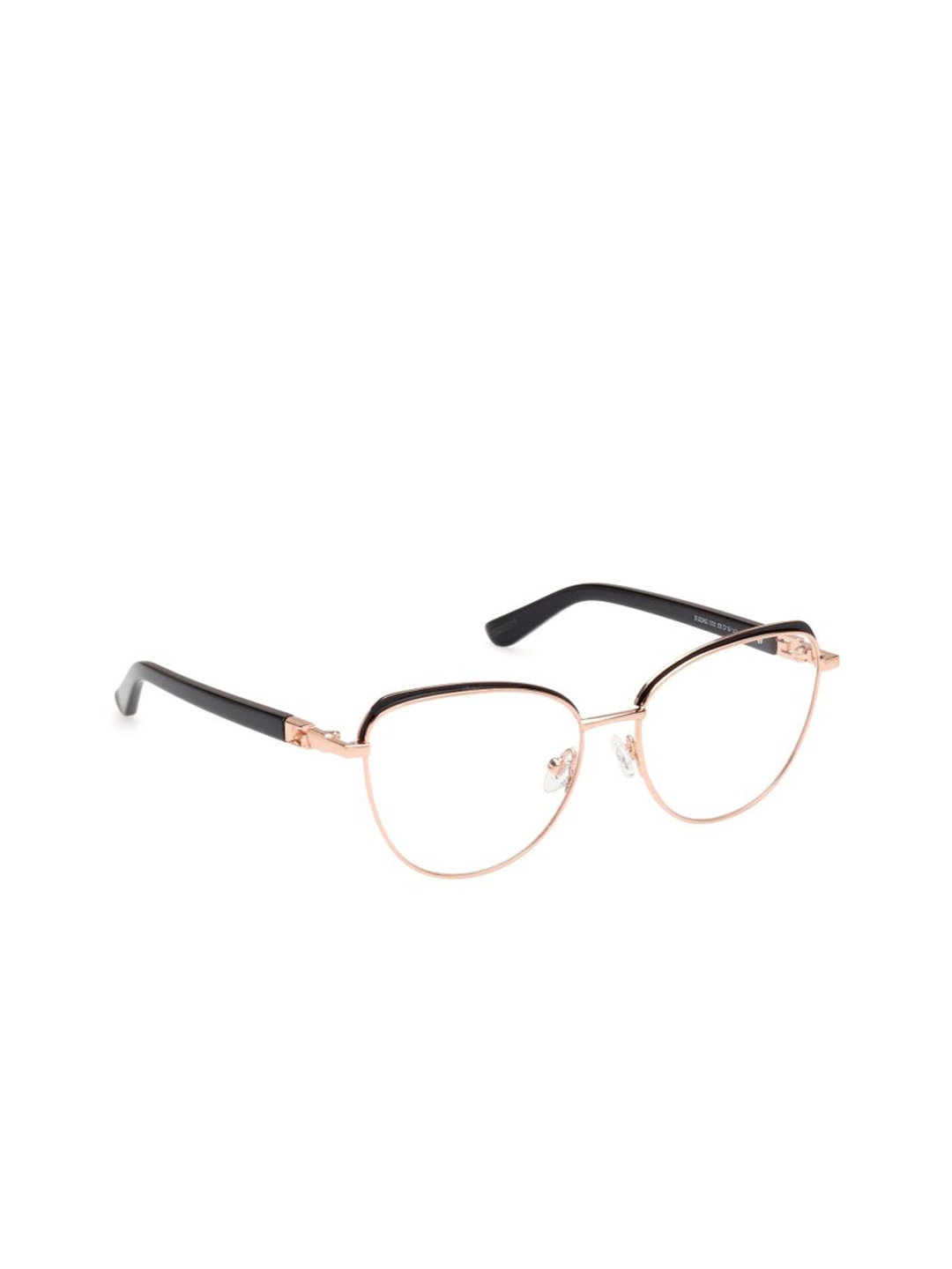 GUESS Women Full Rim Oversized Frames GU298253005FR, Black