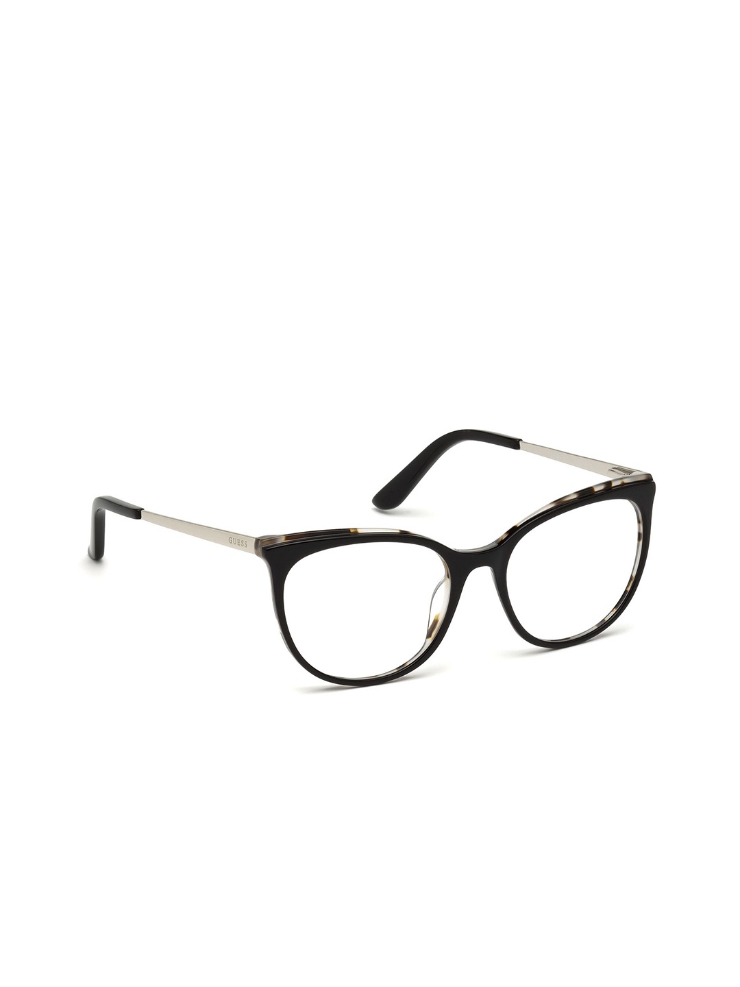 

GUESS Women Full Rim Oversized Frames GU264053001FR, Black