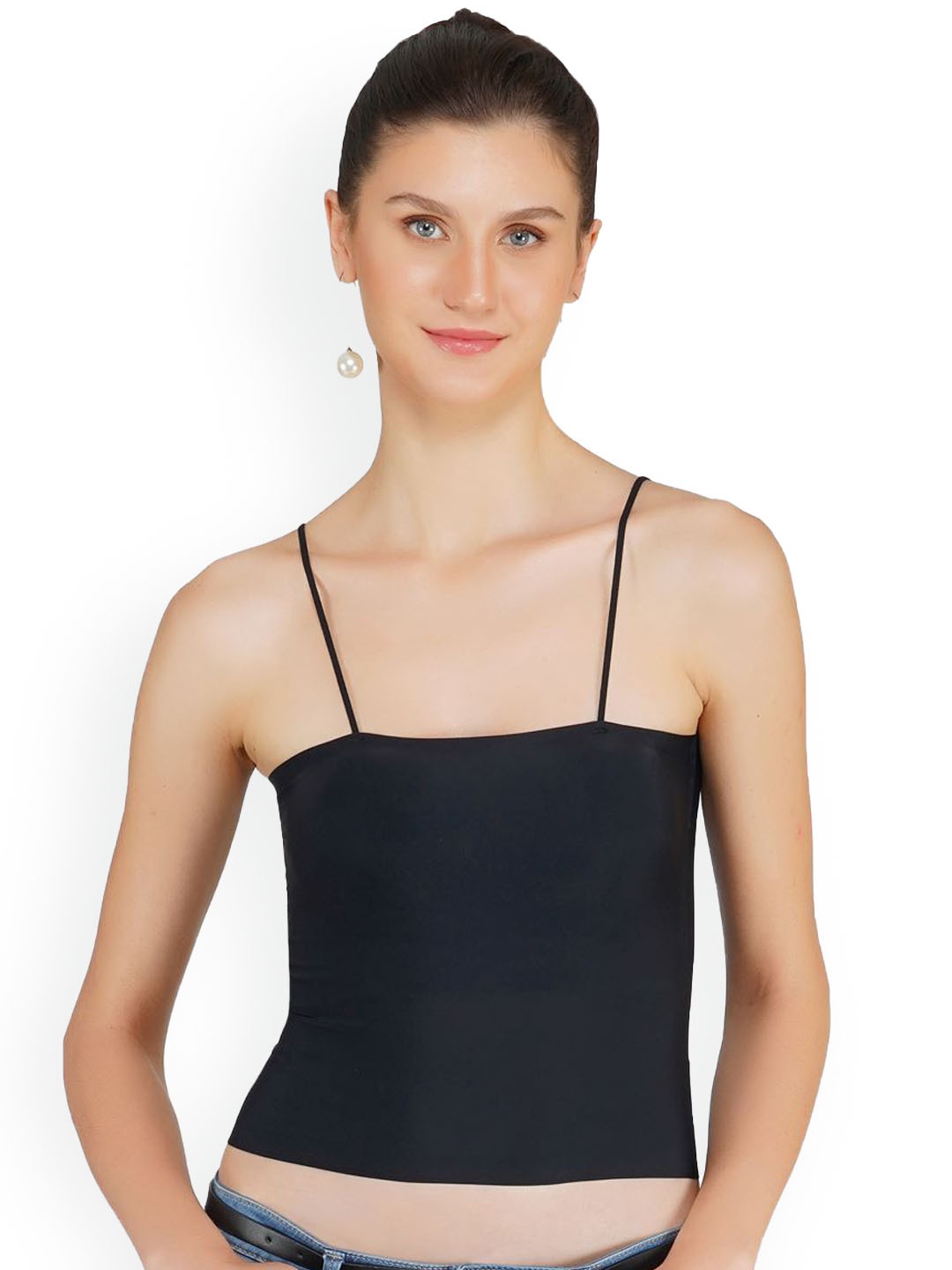 

Poftik Non Padded Camisoles, Black