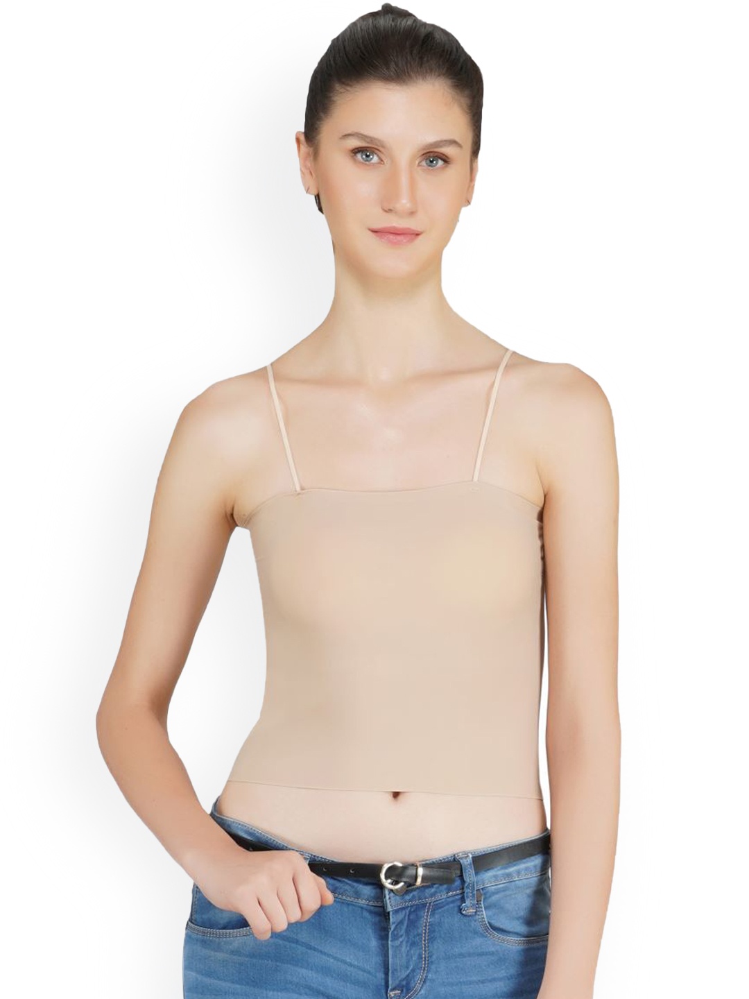 

Poftik Women Non Padded Camisoles, Beige