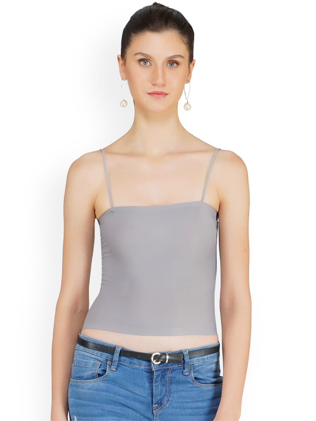 

Poftik Non Padded Camisoles, Grey
