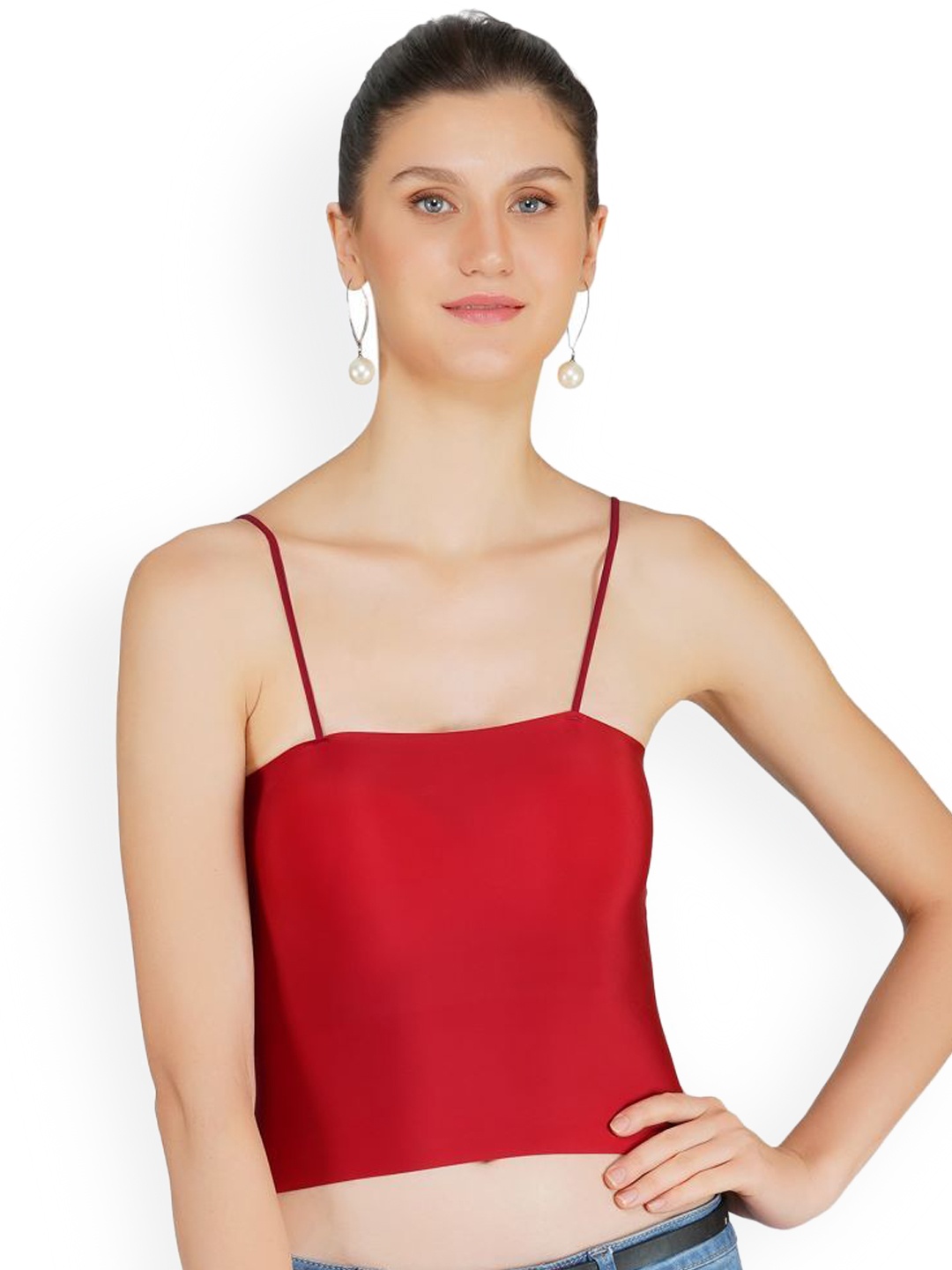 

Poftik Non Padded Camisoles, Red