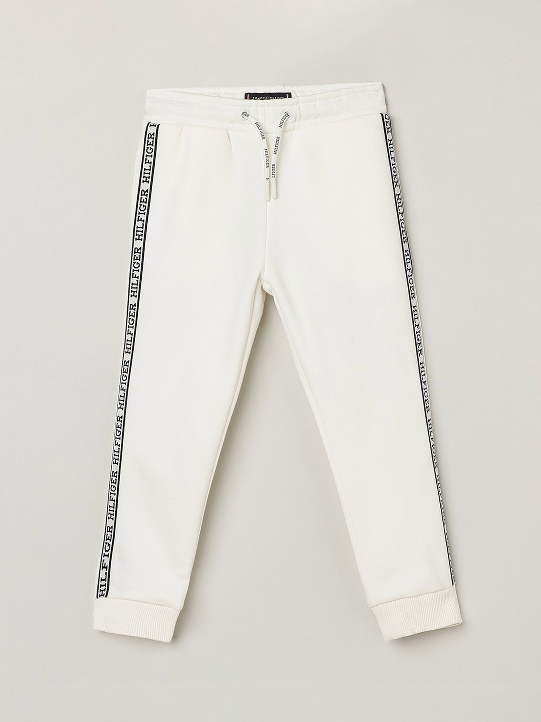 

Tommy Hilfiger Boys Mid Rise Track Pants, White