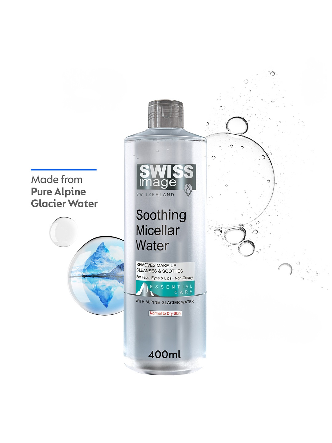 

SWISS Image Soothing Micellar Water With Citric Acid - 400ml, Blue
