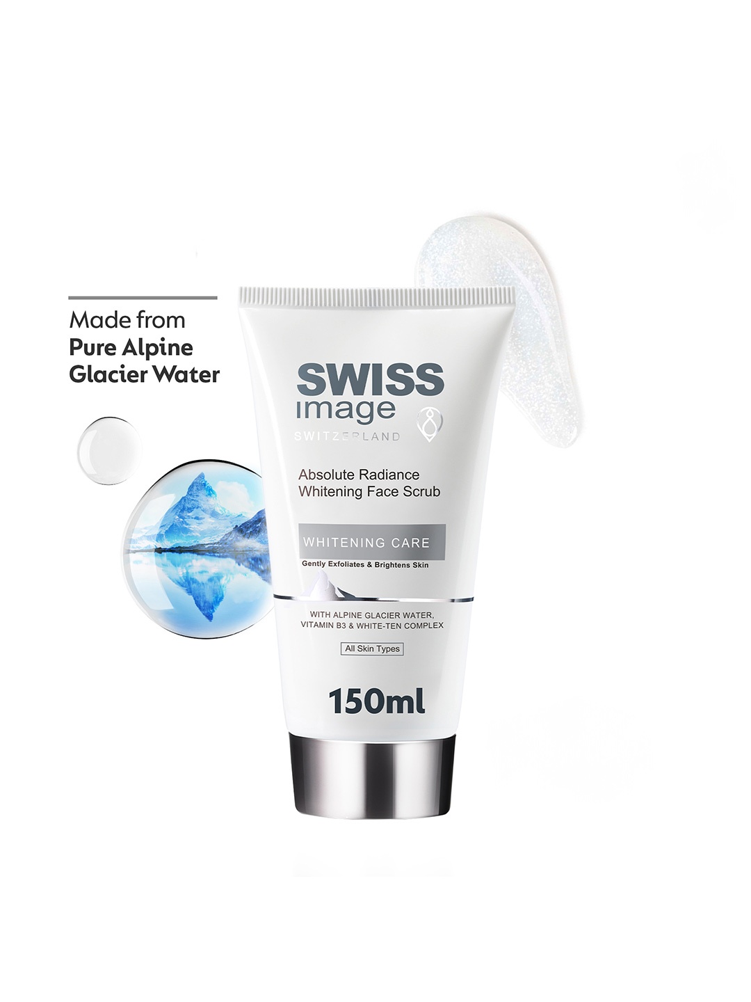 

SWISS Image Absolute Radiance Whitening Face Scrub - 150ml, White
