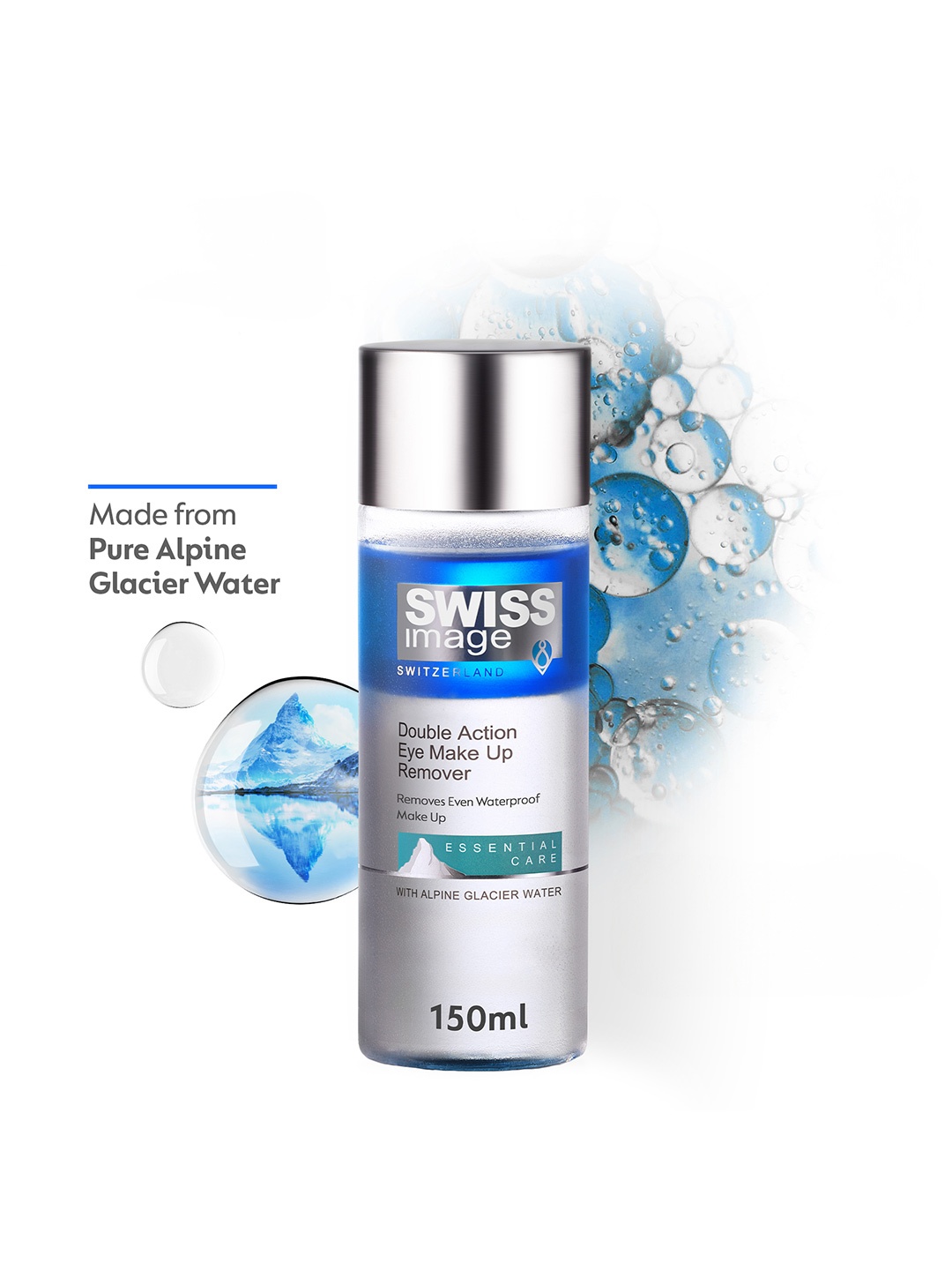 

SWISS Image Double Action Eye Make-Up Remover - 150ml, Blue