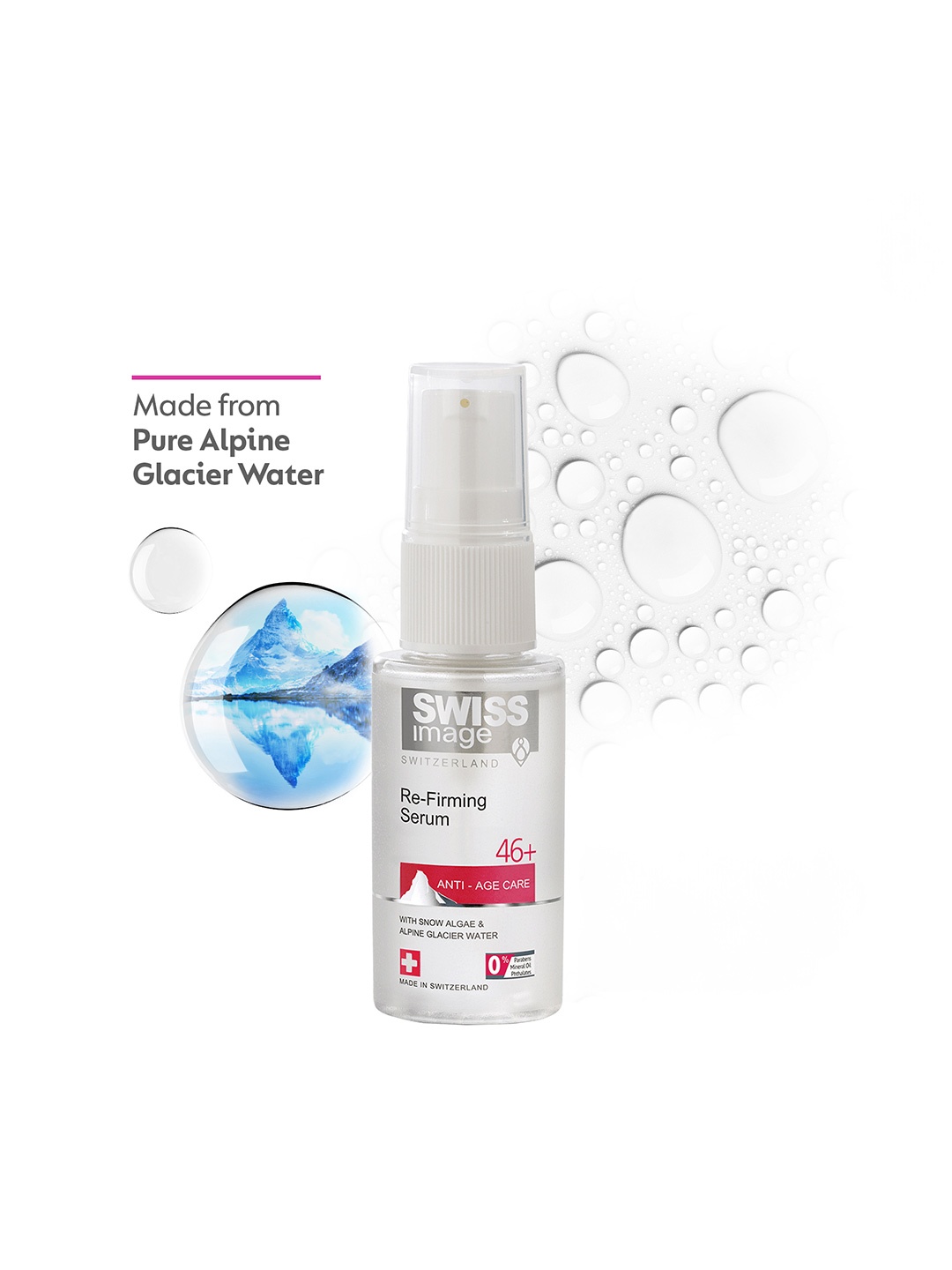 

SWISS Image Refirming Serum For Fine Lines & Wrinkles - 30ml, Pink