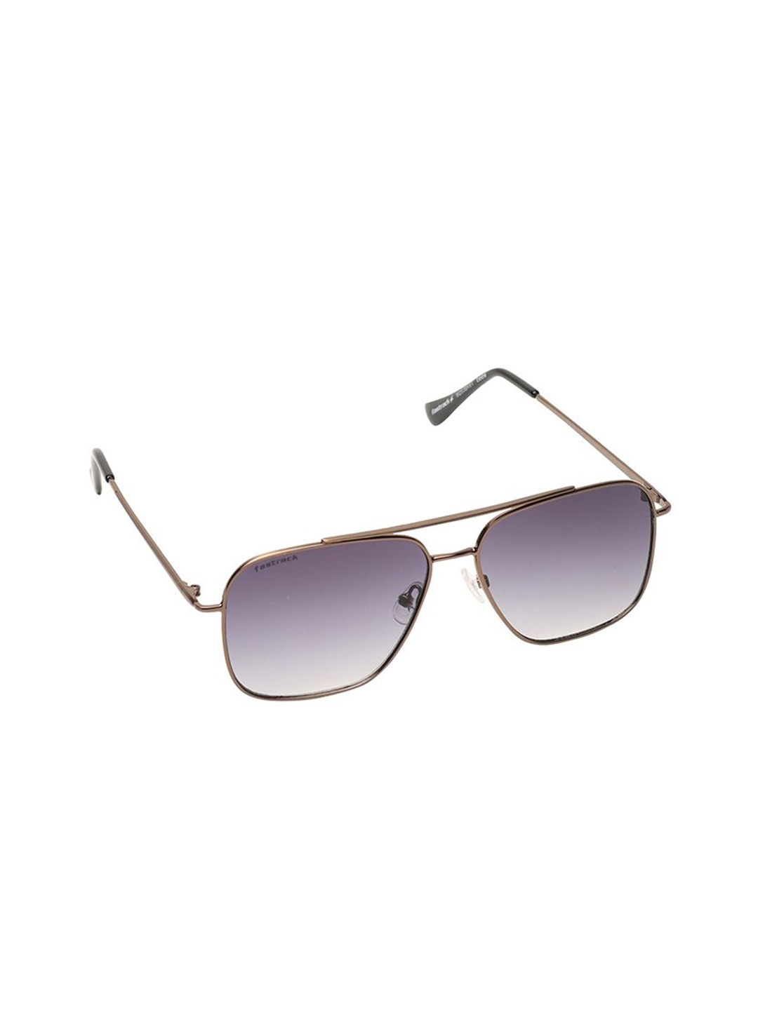 

Fastrack Unisex Rectangle Sunglasses with UV Protected Lens Fastrack-M253BK6, Black