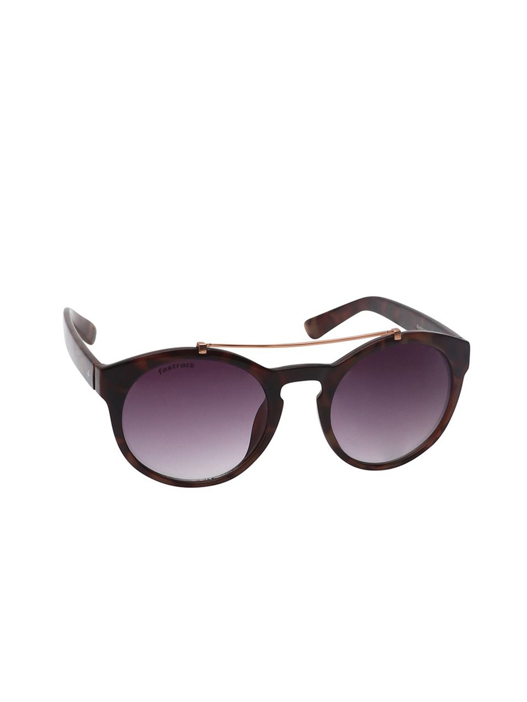 

Fastrack Women Round Sunglasses with UV Protected Lens Fastrack-C074BK1F, Grey