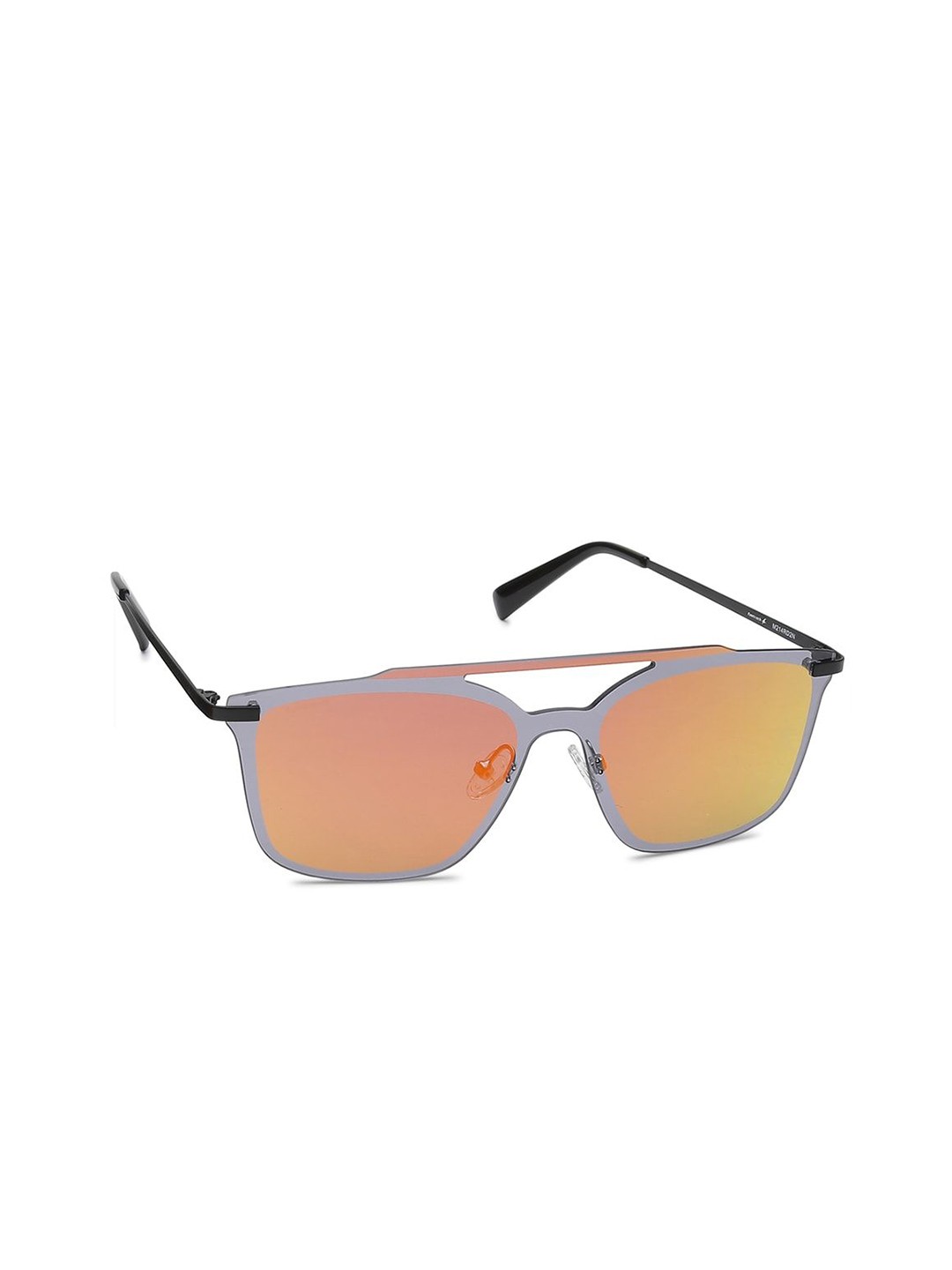 

Fastrack Men Square Sunglasses with UV Protected Lens Fastrack-M214RD2N, Orange