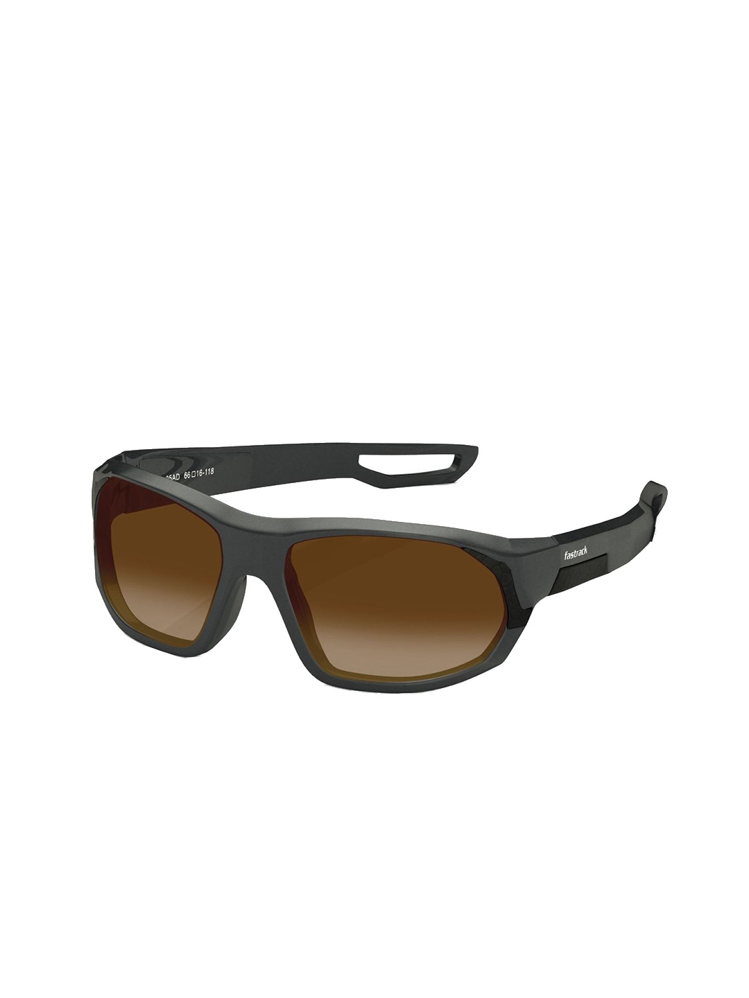 

Fastrack Men Square Sunglasses with UV Protected Lens Fastrack-P332BR2, Brown