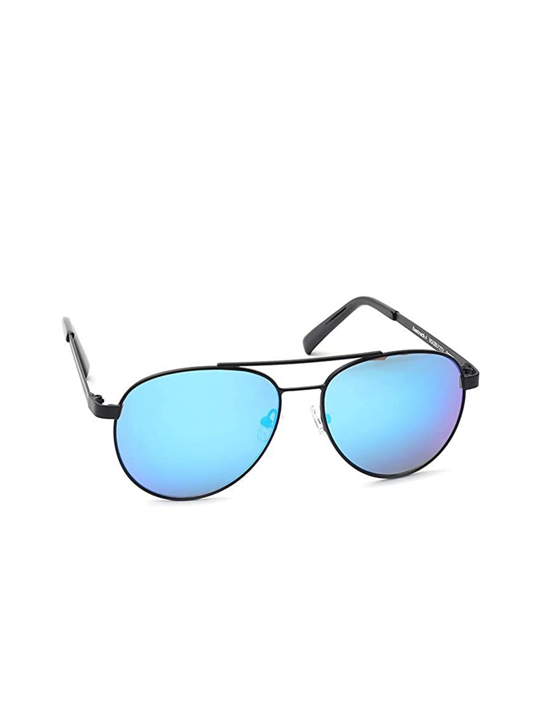 

Fastrack Unisex Aviator Sunglasses with UV Protected Lens Fastrack-M242BU12T, Blue