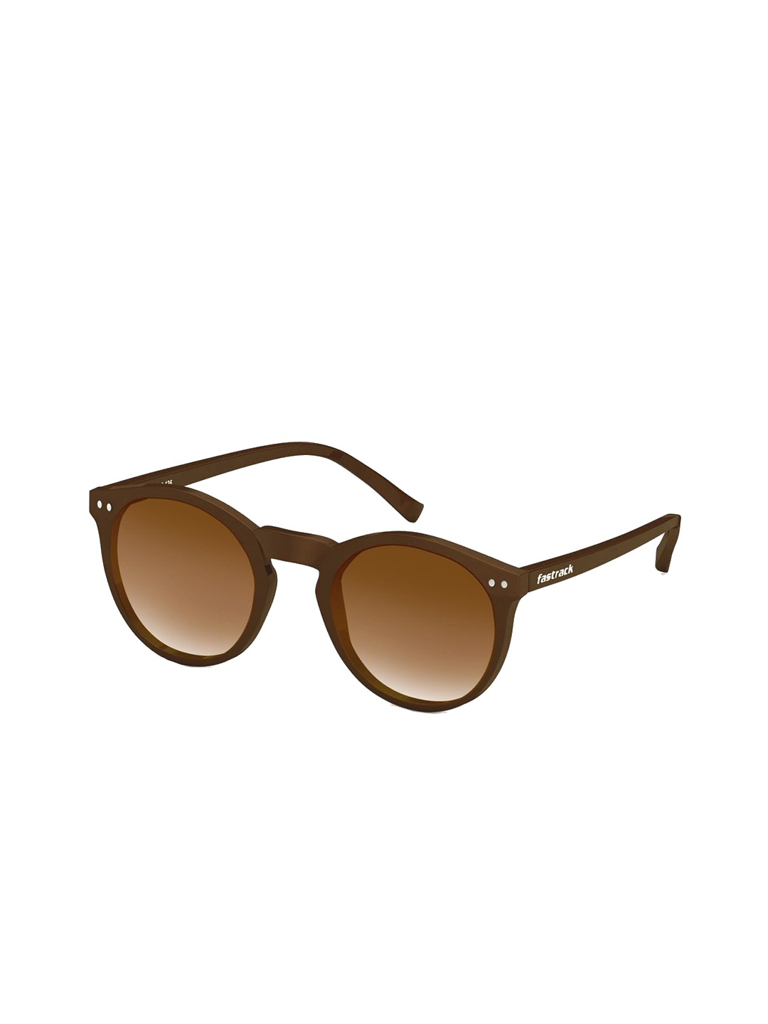 

Fastrack Unisex Round Sunglasses with UV Protected Lens Fastrack-P383BR7, Brown