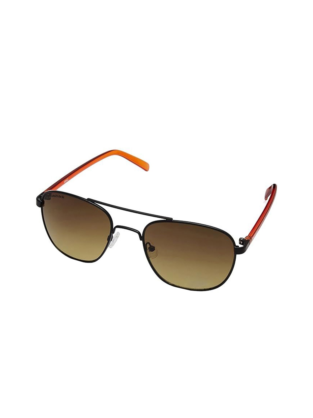 

Fastrack Men Rectangle Sunglasses with UV Protected Lens, Gold
