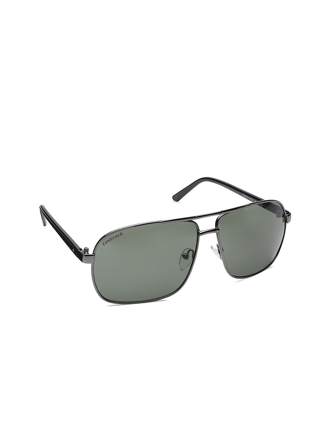 

Fastrack Men Rectangle Sunglasses with UV Protected Lens Fastrack-C099GR1, Grey