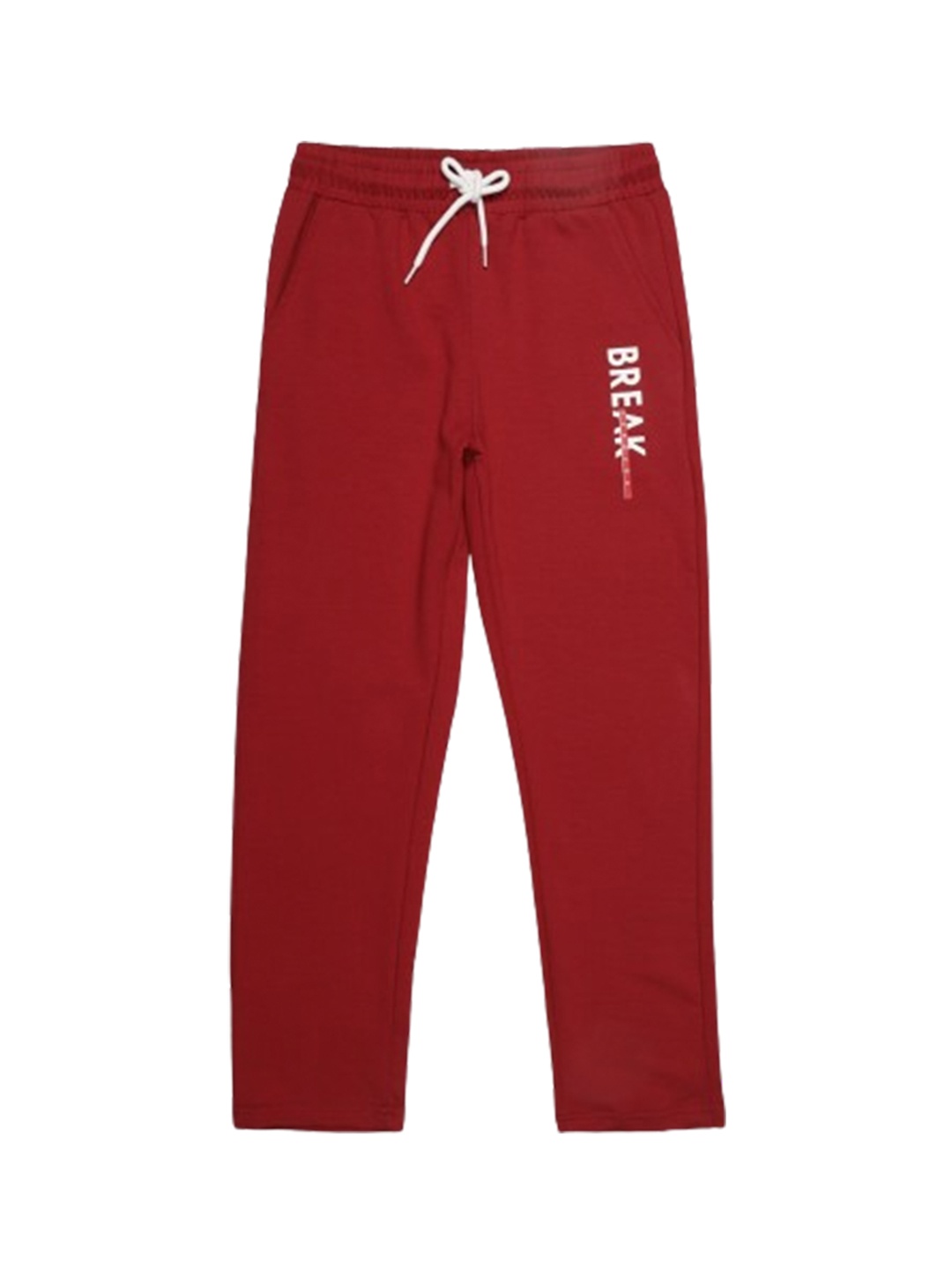 

Provogue Boys Mid-Rise Track Pants, Maroon