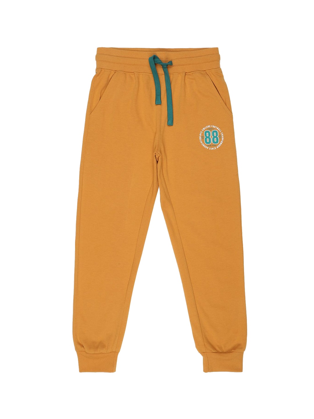 

Provogue Boys Mid Rise Joggers, Mustard