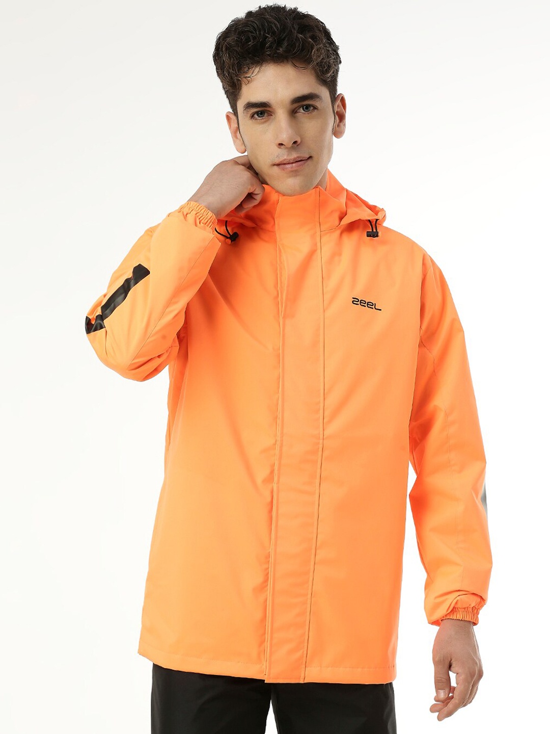 

Zeel Waterproof Rain Jacket, Orange