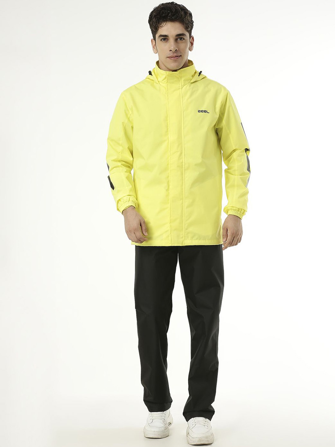 

Zeel Hooded Rain Jacket, Yellow