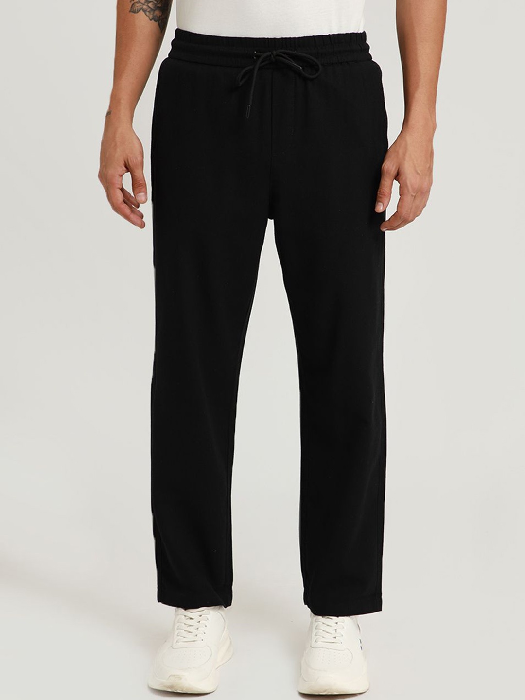 

Banana Club Men Relaxed Trousers, Black
