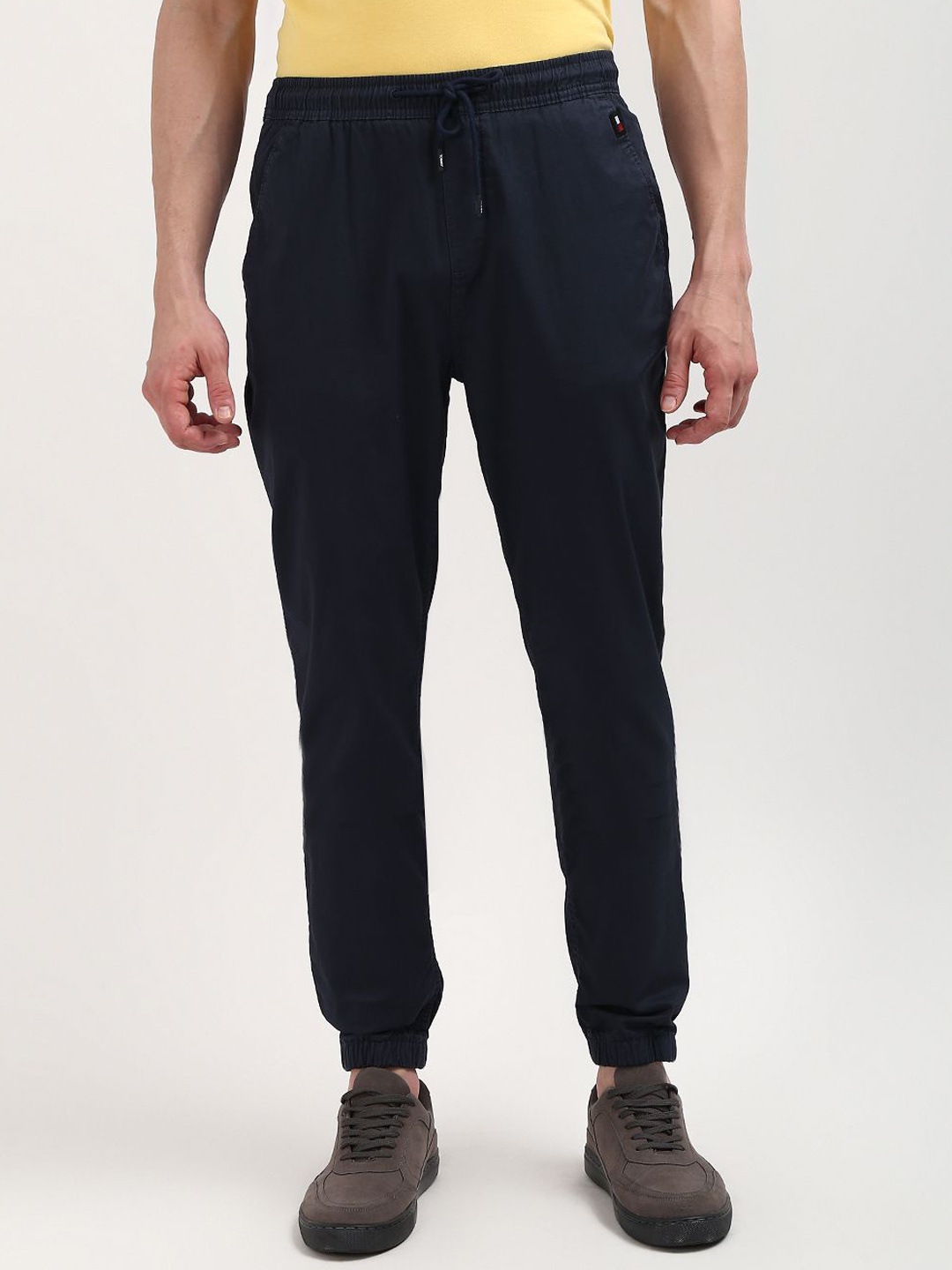 

Tommy Hilfiger Men Slim-Fit Organic Cotton Joggers, Navy blue