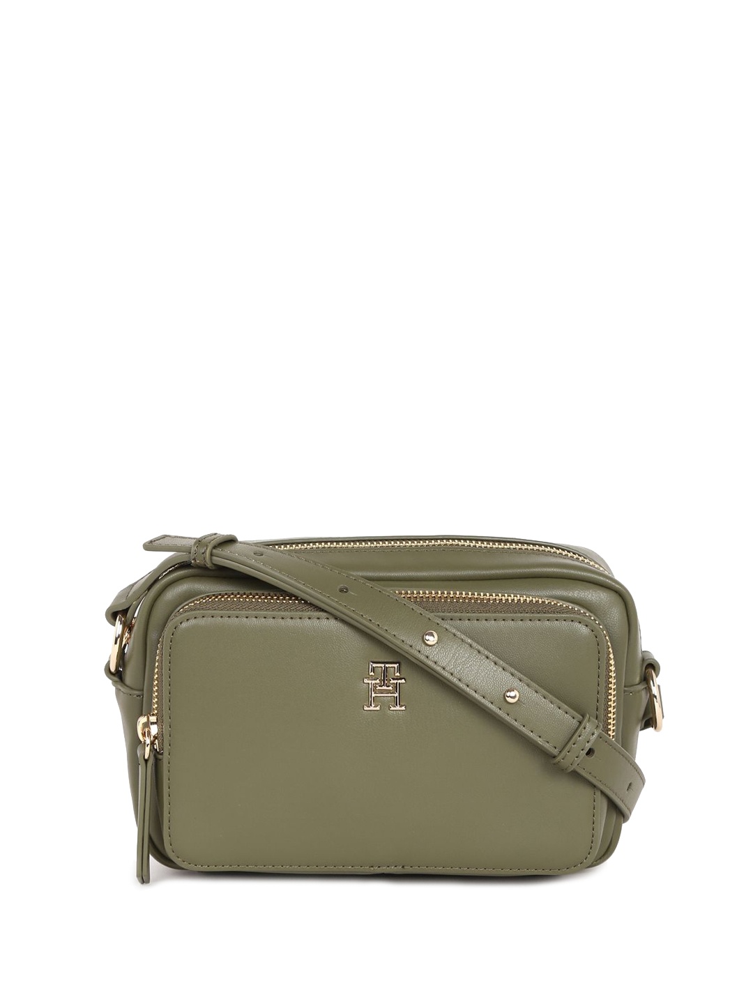 

Tommy Hilfiger Structured Sling Bag, Green