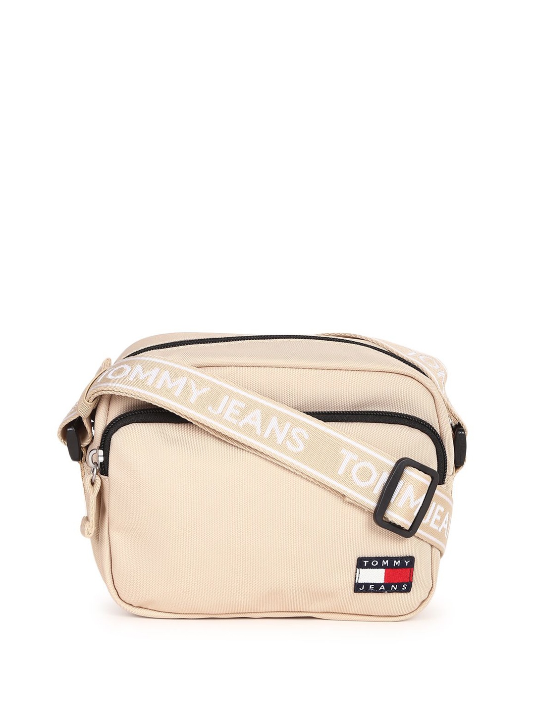 

Tommy Hilfiger Structured Sling Bag, Cream