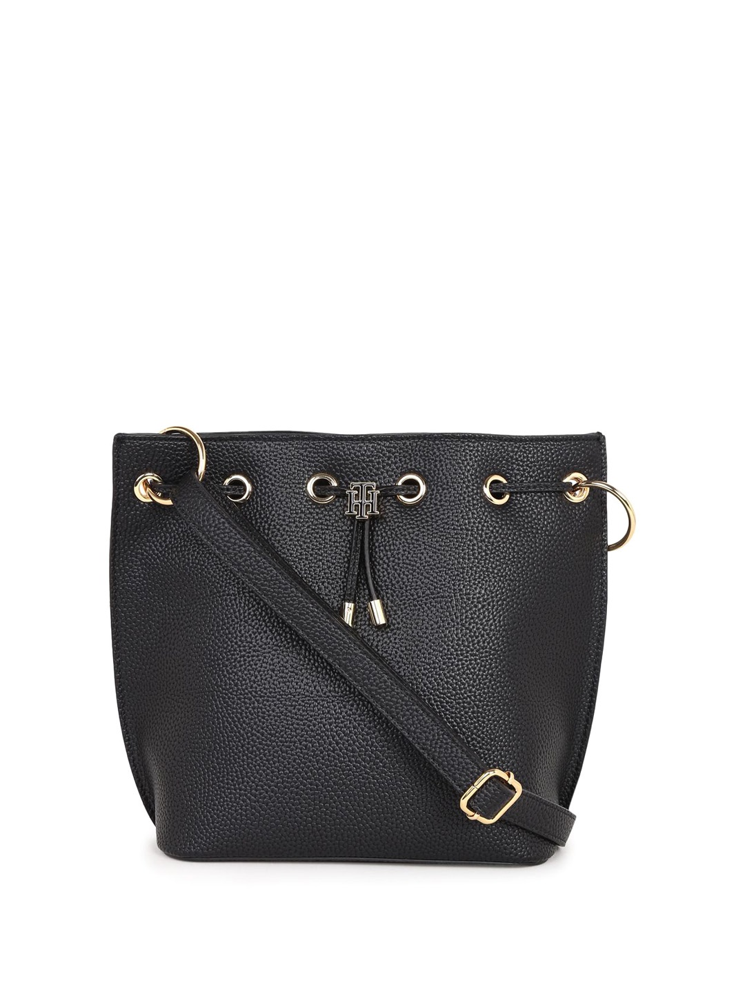 

Tommy Hilfiger Textured Sling Bag, Black