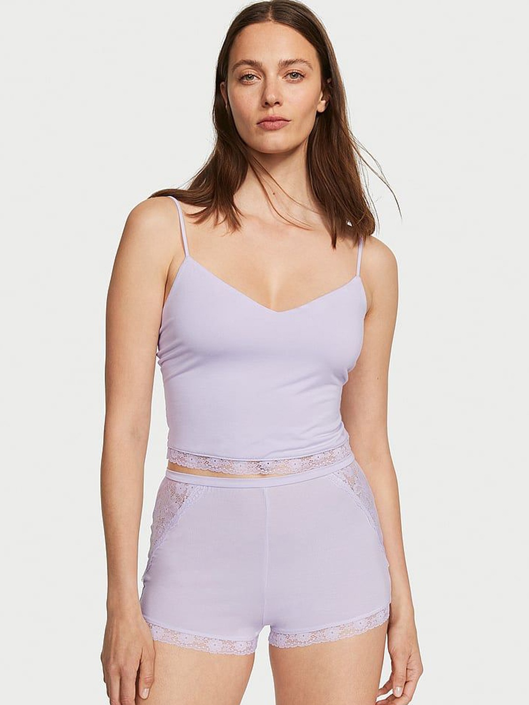 

Victoria's Secret Regular Straps Lingerie Set-1122031924AJ, Purple