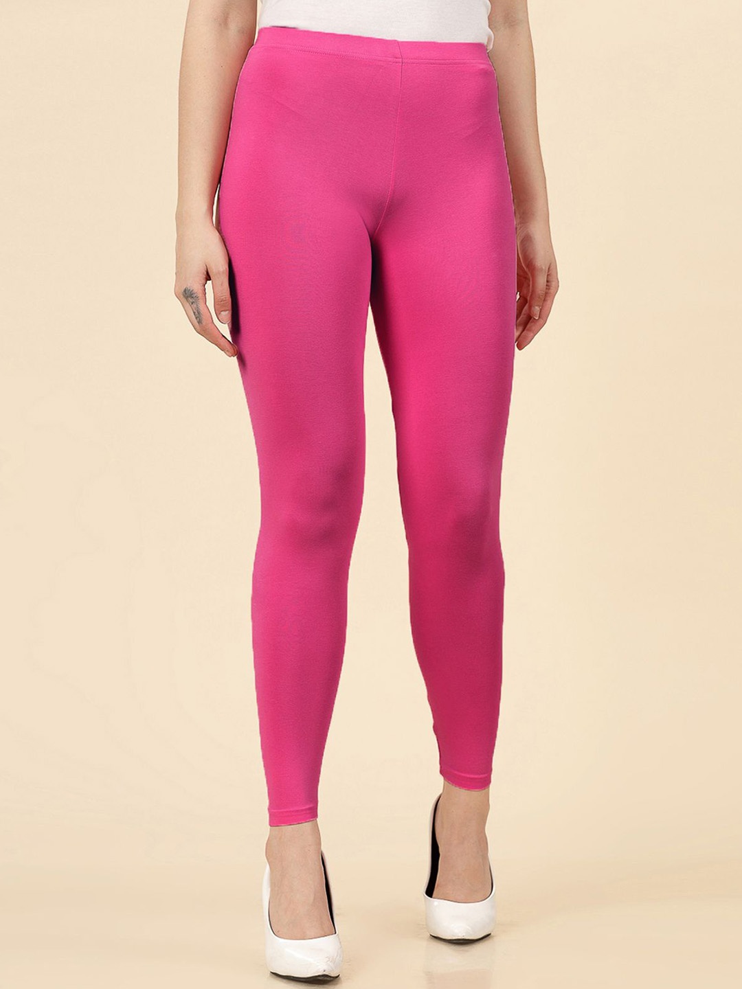 

Stylum Ankle-Length Leggings, Fuchsia