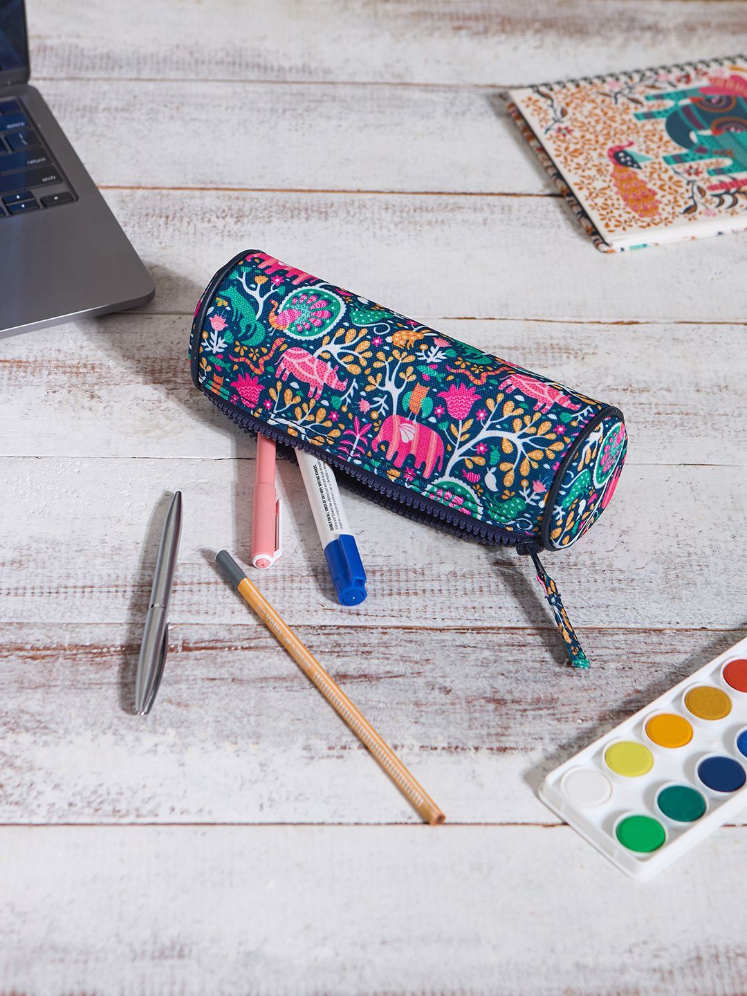 

Chumbak Self Design Pen Cases Stationery, Blue
