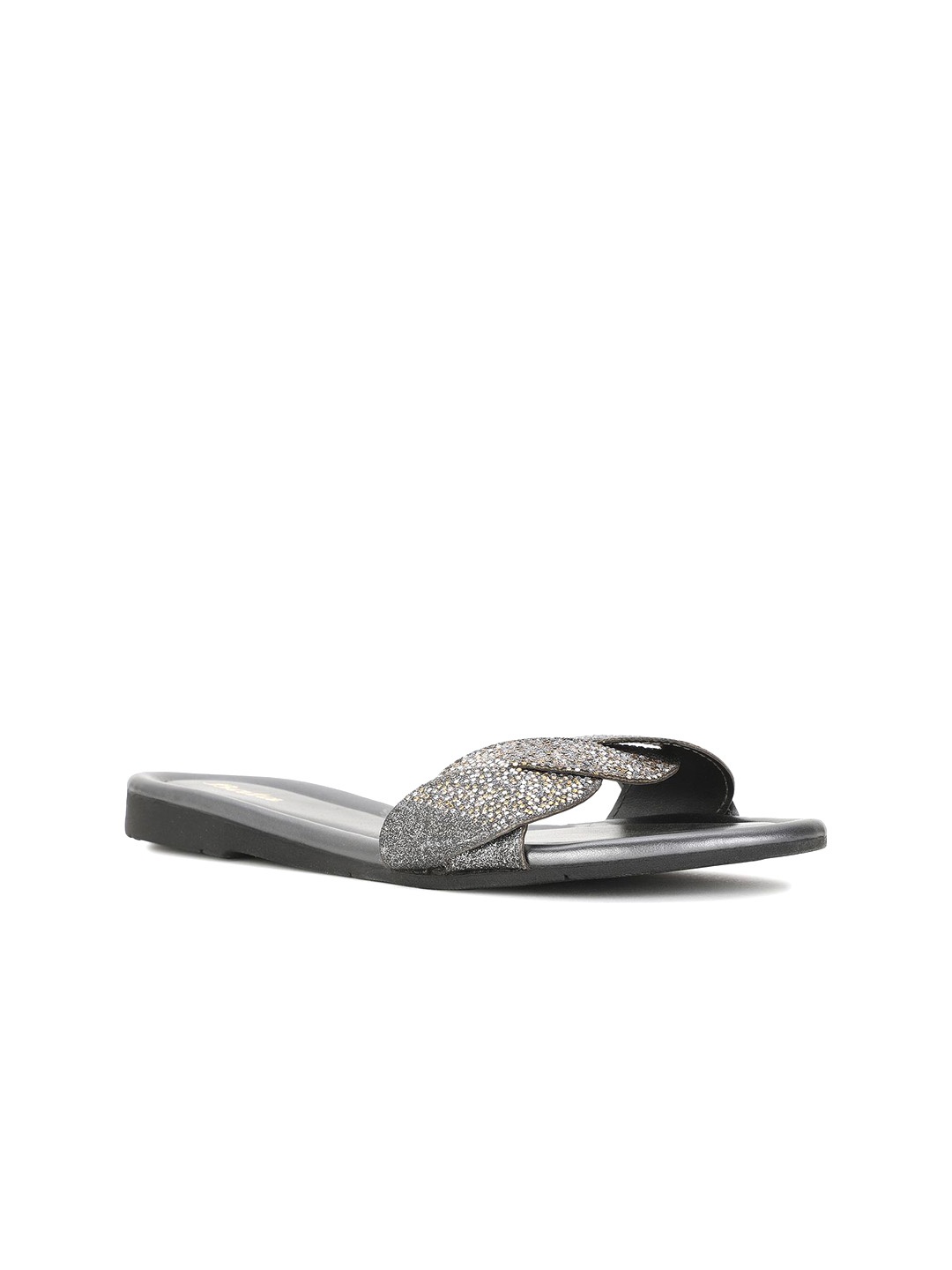 

Bata Women Open Toe Flats, Silver