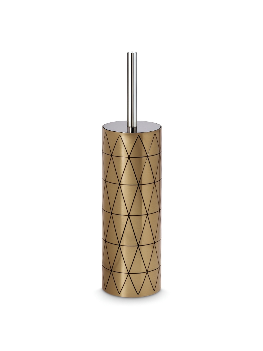 

Freelance Copper-Toned Textured Glossy Toilet Brush Holder