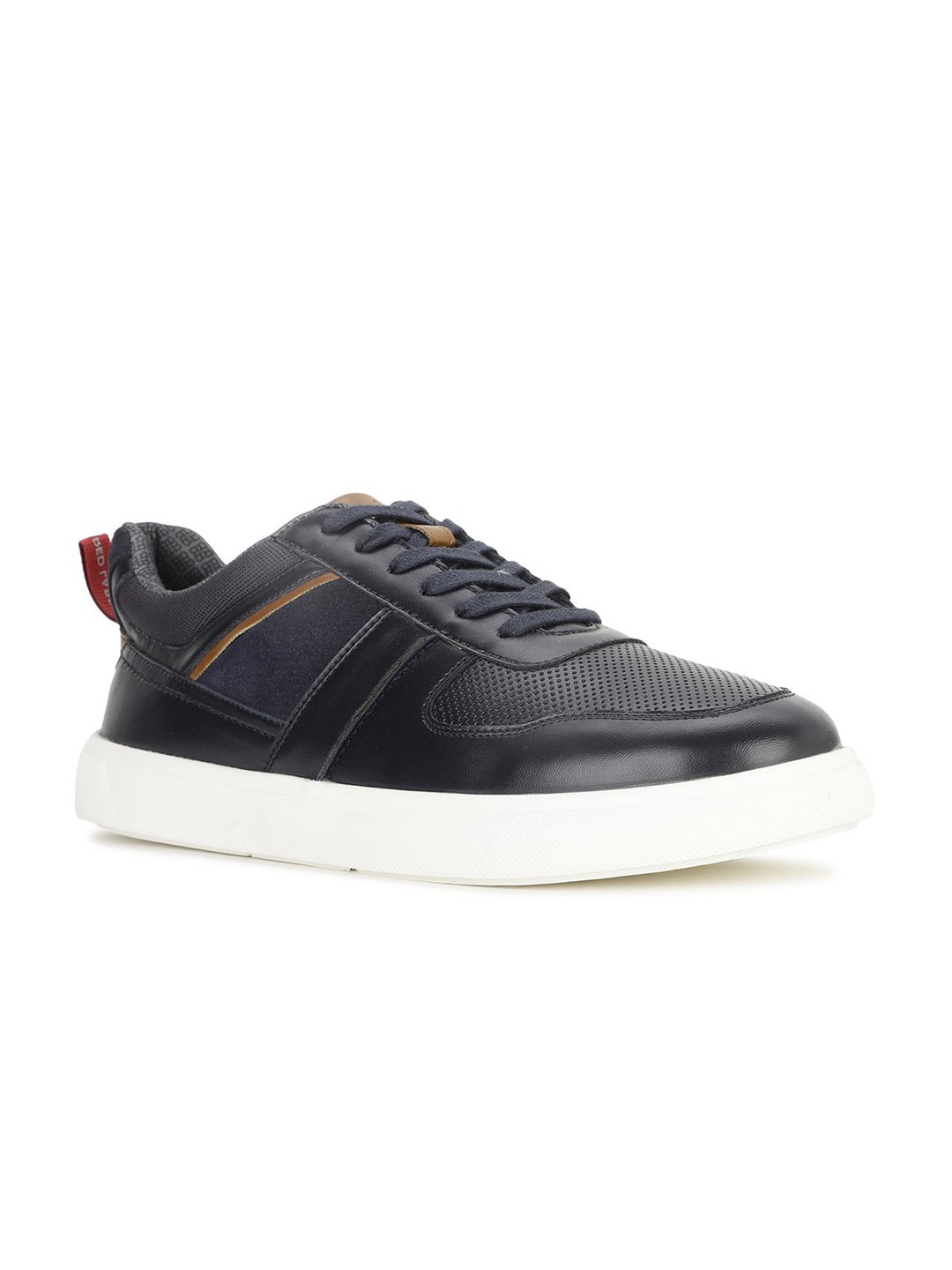 

Bata Red Label Men Woven Design Lace-Ups Sneakers, Navy blue