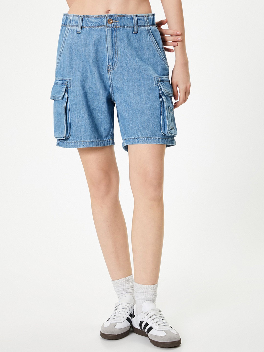 

Koton Women Shorts, Grey