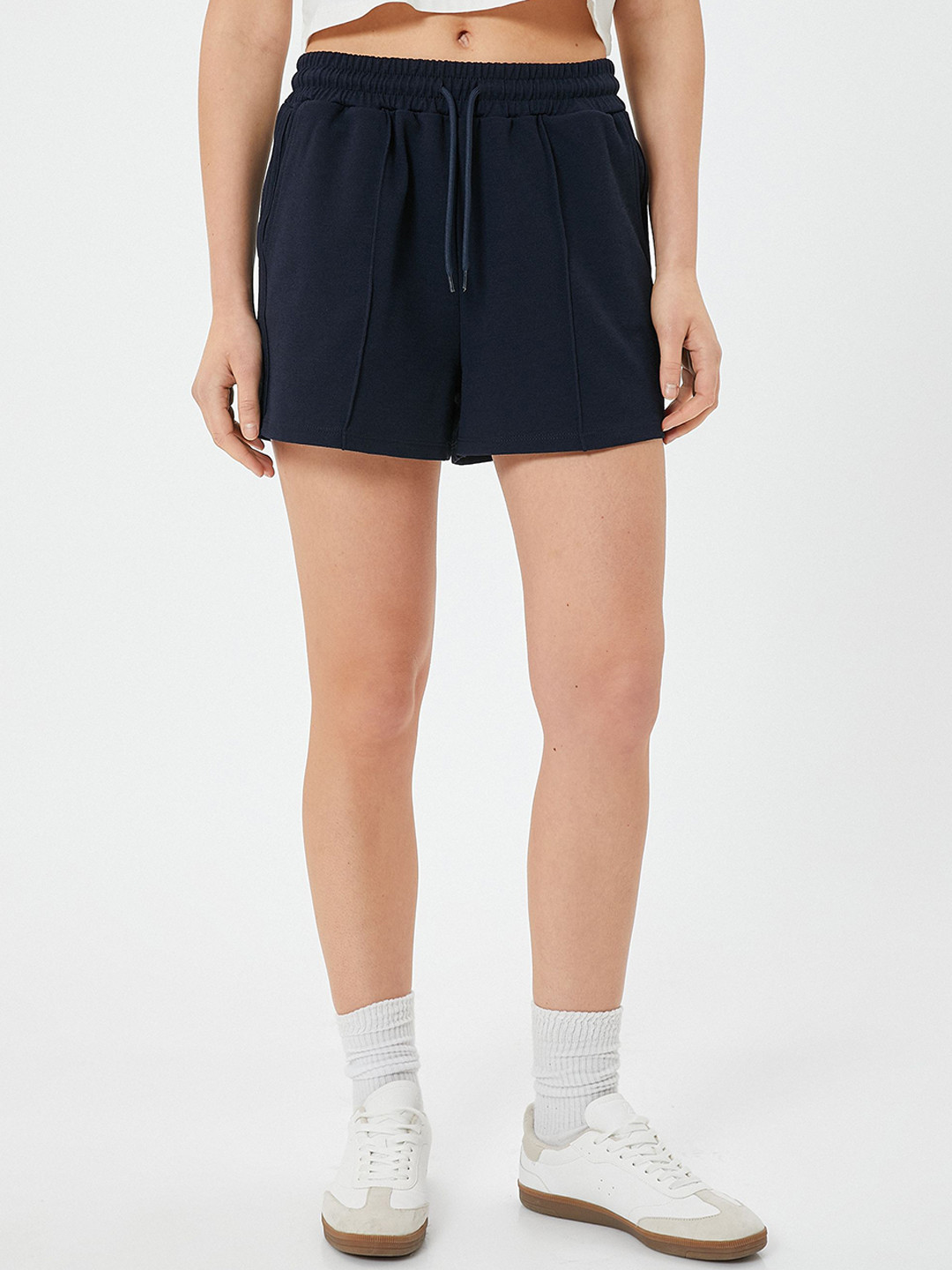 

Koton Women Shorts, Navy blue