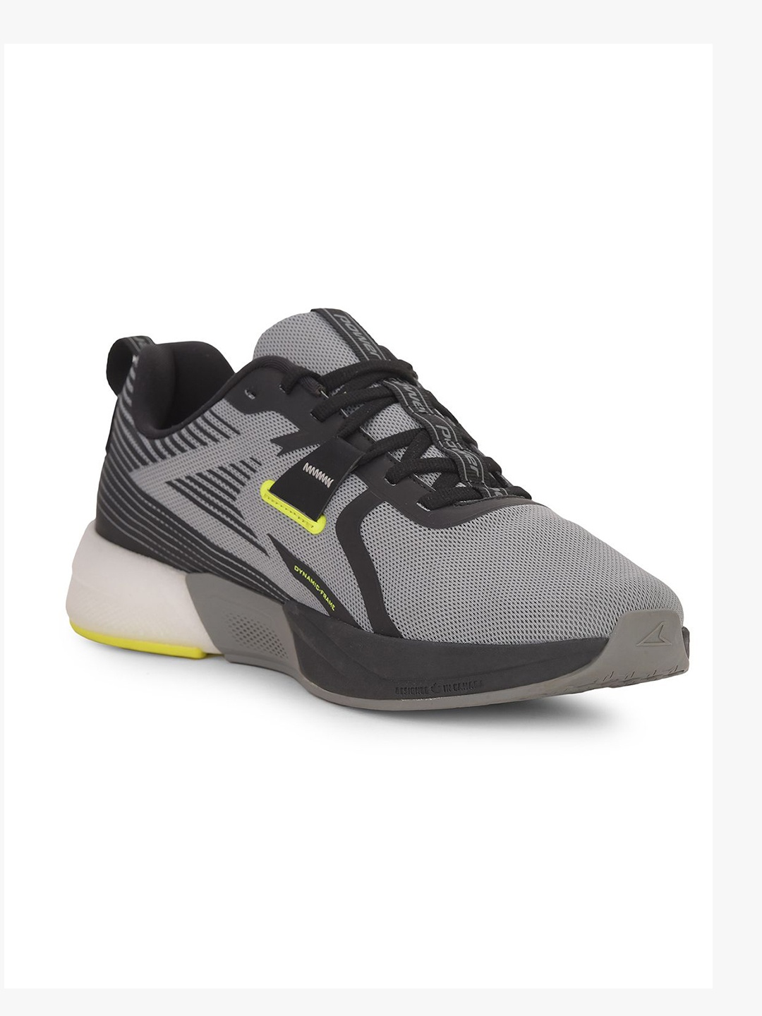 

Power Men Mesh Running Non-Marking Shoes, Grey