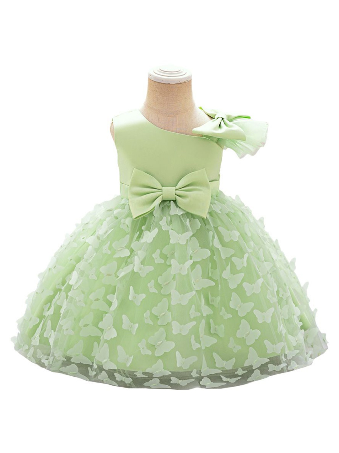 

StyleCast x Revolte Girls Applique Fit & Flare Dress, Green