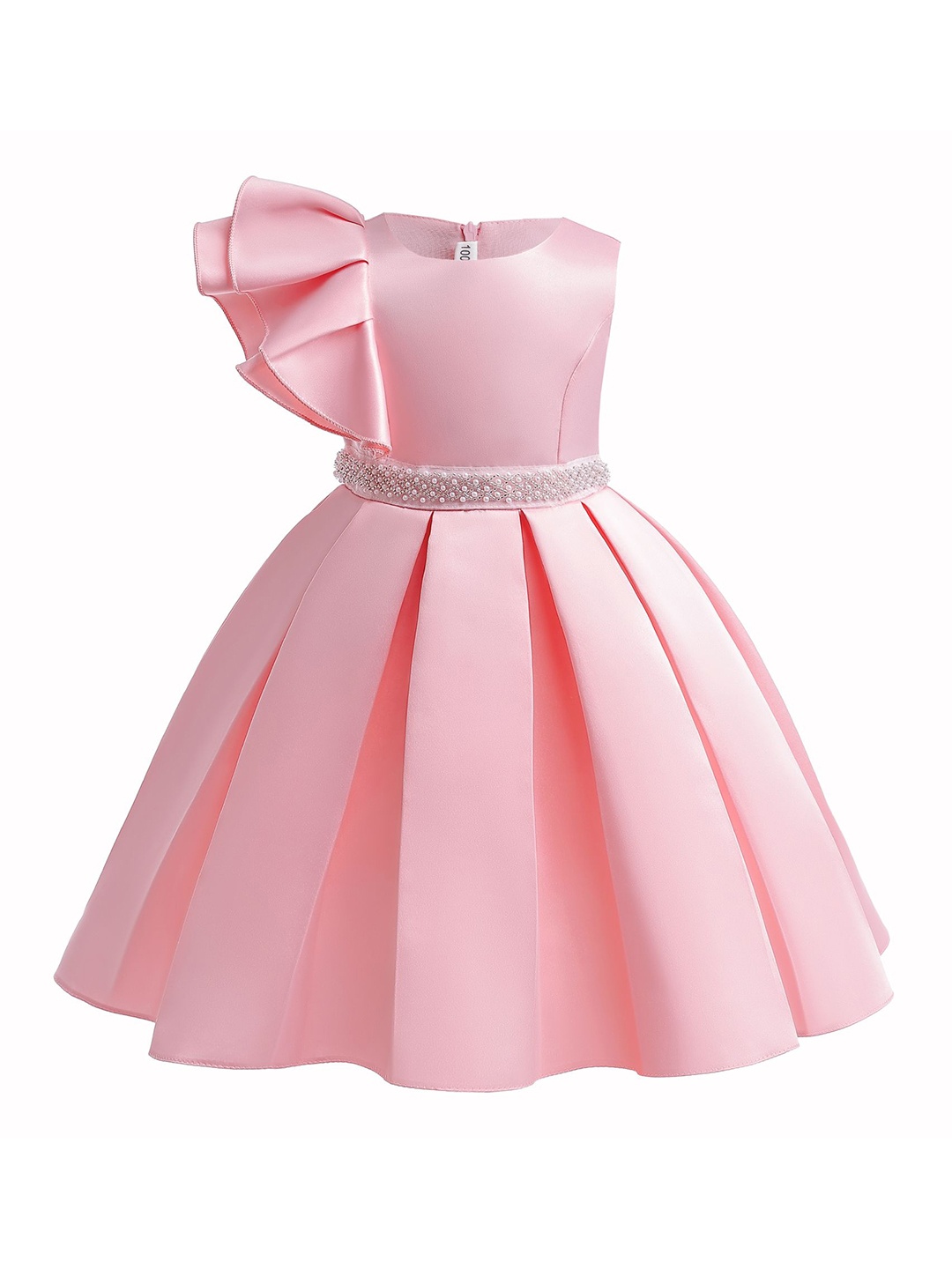 

StyleCast x Revolte Applique Fit & Flare Dress, Pink