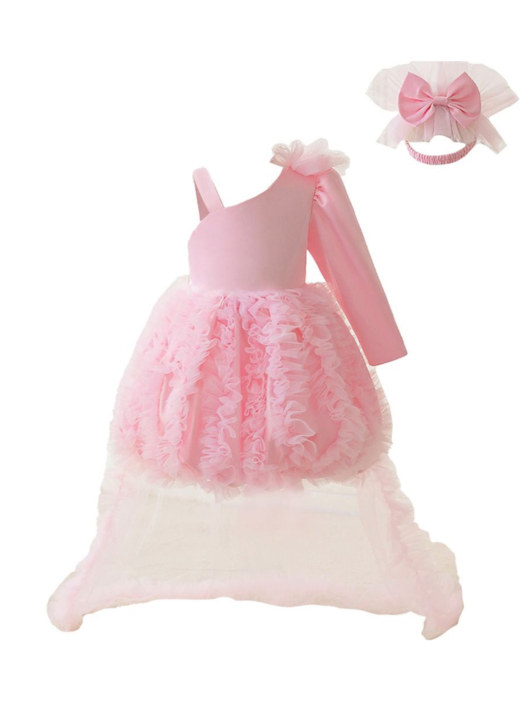 

StyleCast x Revolte Fit & Flare Maxi Dress, Pink