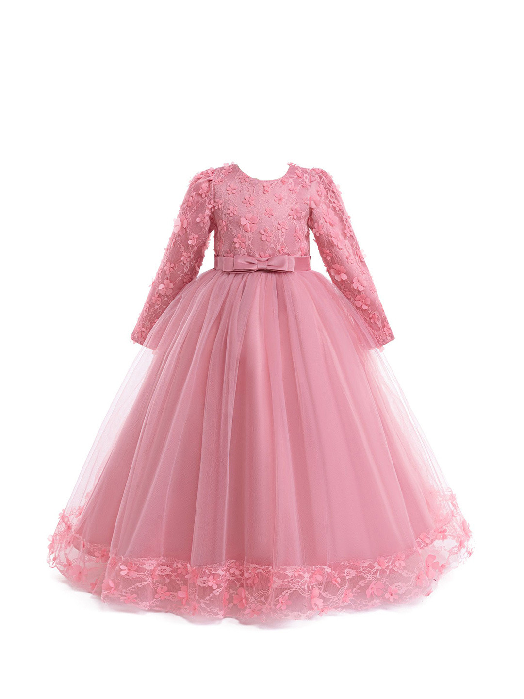 

StyleCast x Revolte Applique Maxi Dress, Pink