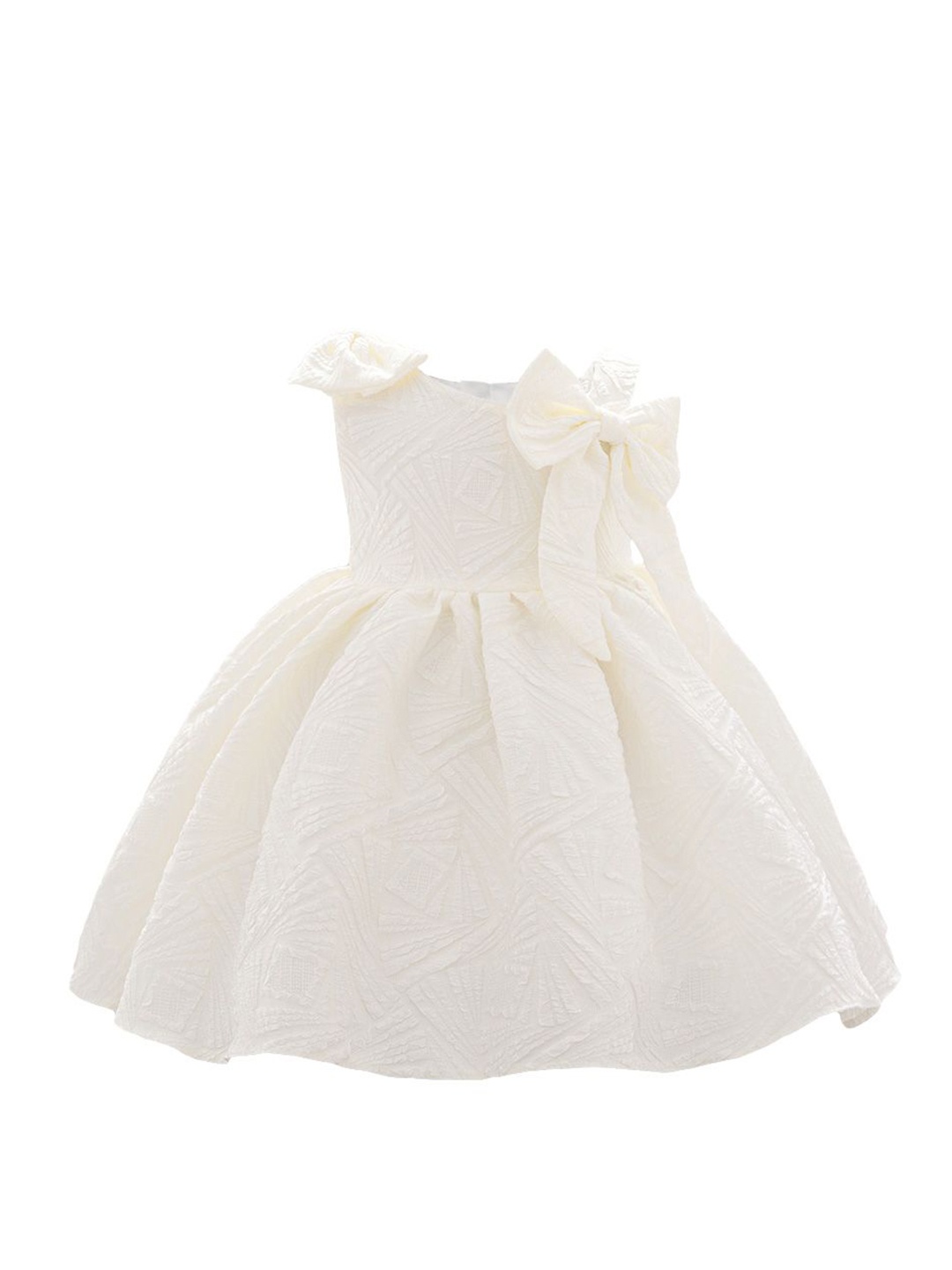 

StyleCast x Revolte Applique Fit & Flare Dress, White