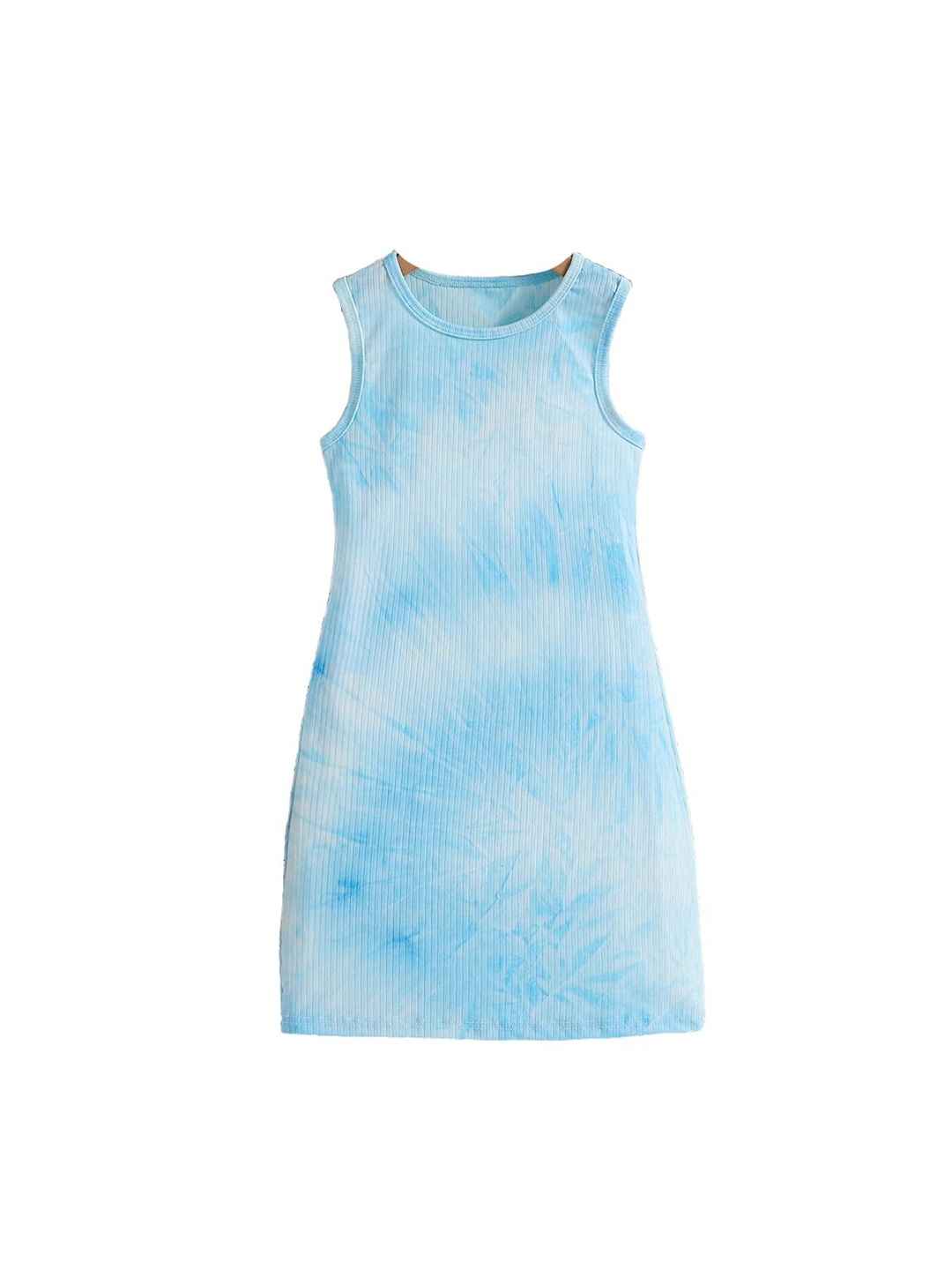 

StyleCast x Revolte Tie and Dye Dyed Sheath Dress, Blue