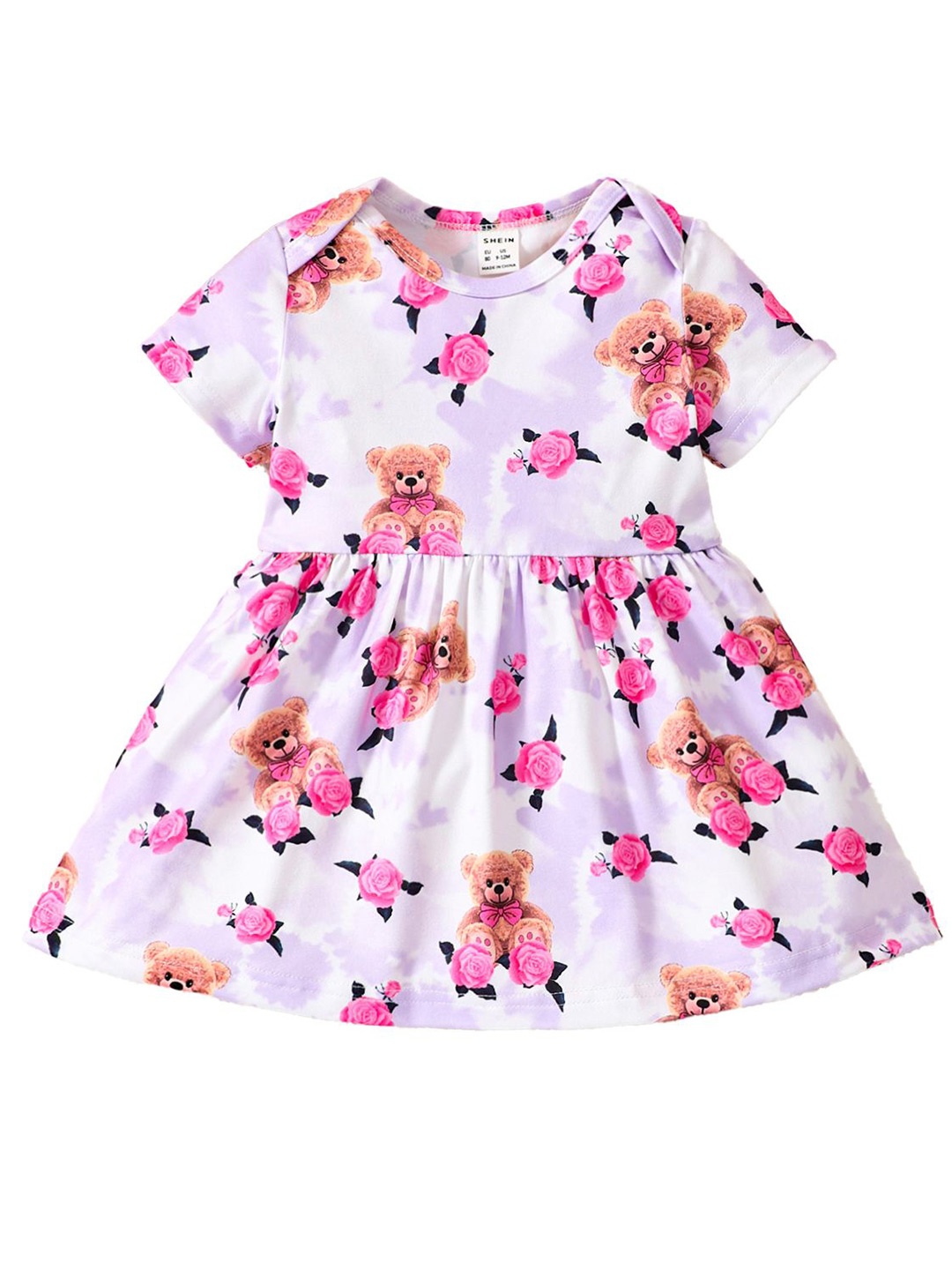 

StyleCast x Revolte Floral Print Fit & Flare Dress, Pink