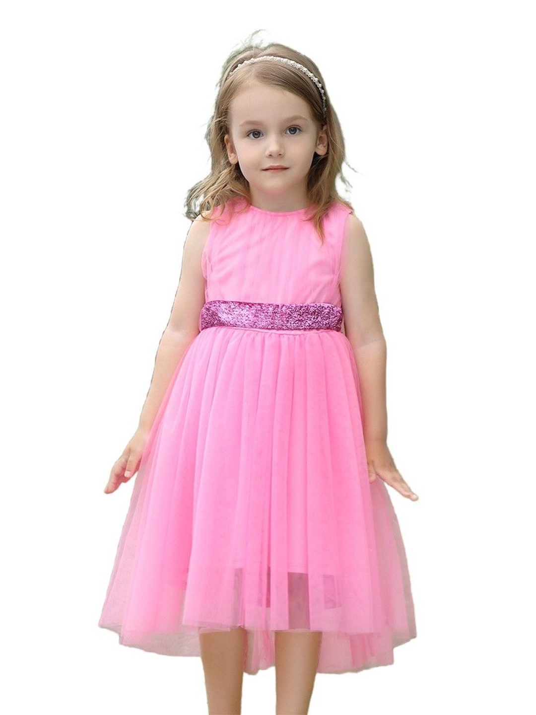 

StyleCast x Revolte Sleeveless Applique Fit & Flare Dress, Fuchsia