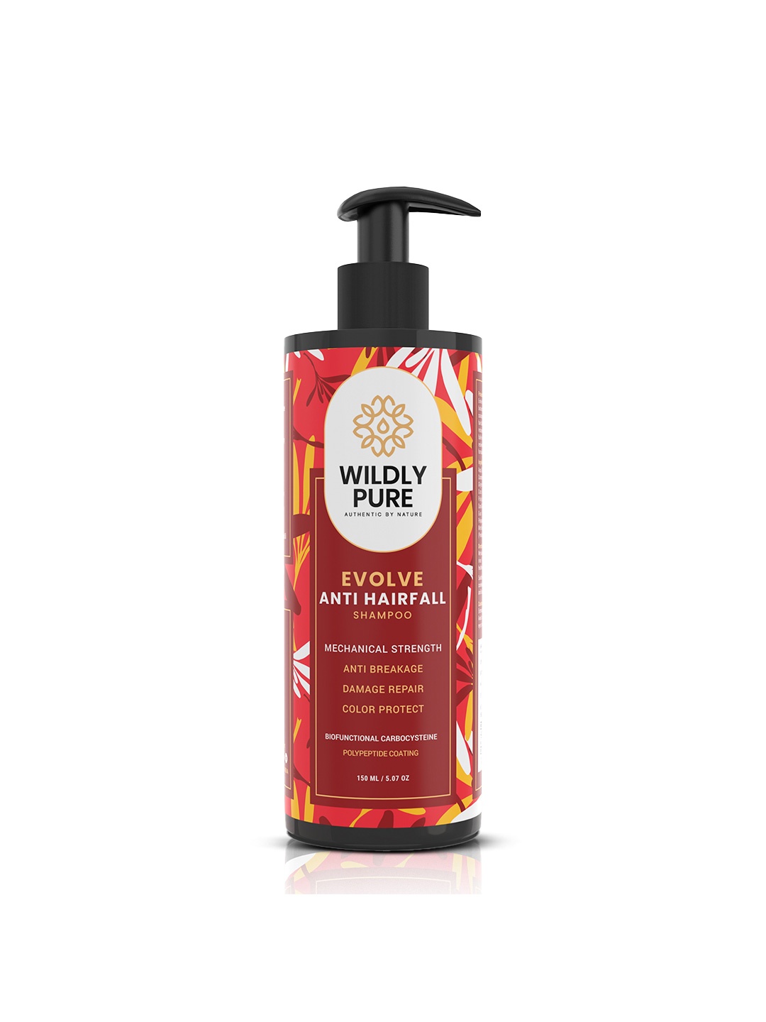 

Wildly Pure Evolve Anti Hair Fall Shampoo - 150ml, Red